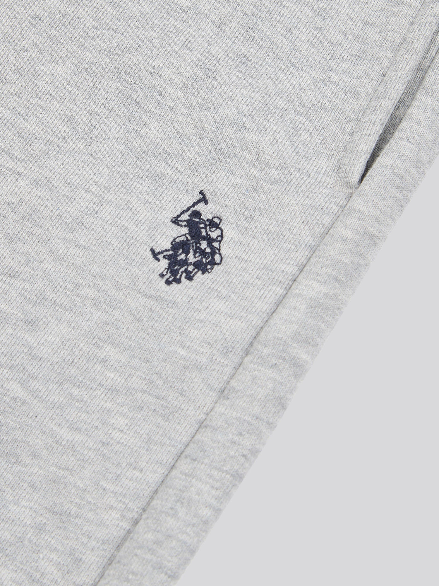 Boys Double Horsemen Jogger in Mid Grey Marl - Image 8