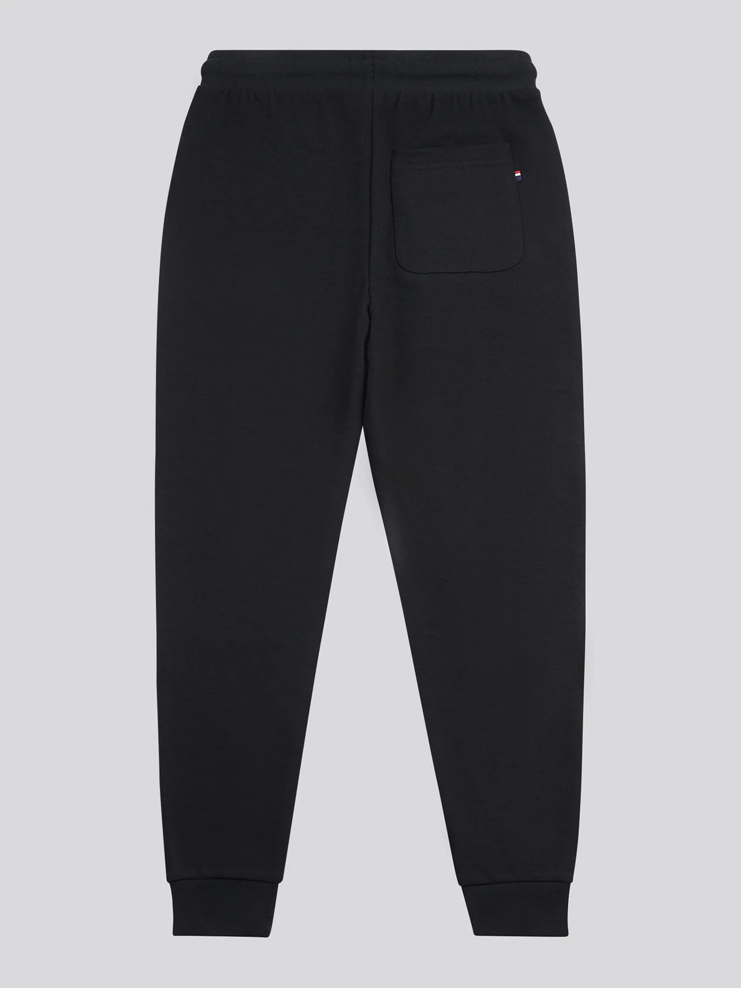 Boys Double Horsemen Loopback Jogger Black Bright White DHM - Image 7
