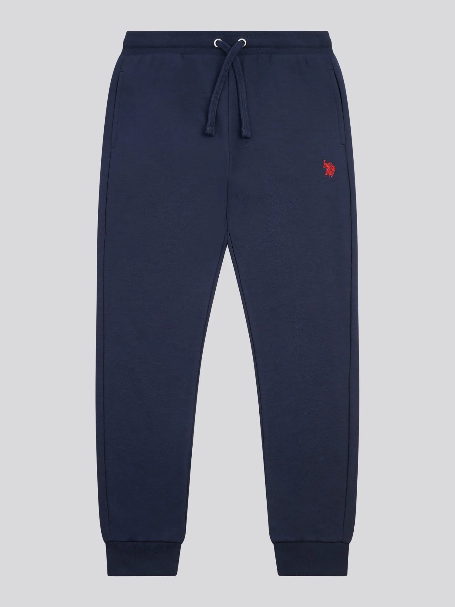 Boys Double Horsemen Loopback Jogger Dark Sapphire Navy / Haute Red DHM - Image 5
