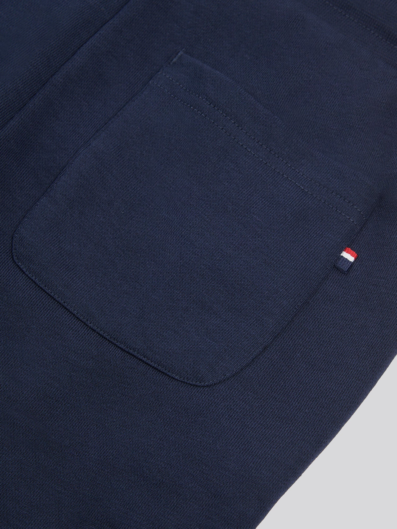 Boys Double Horsemen Loopback Jogger Dark Sapphire Navy / Haute Red DHM - Image 8
