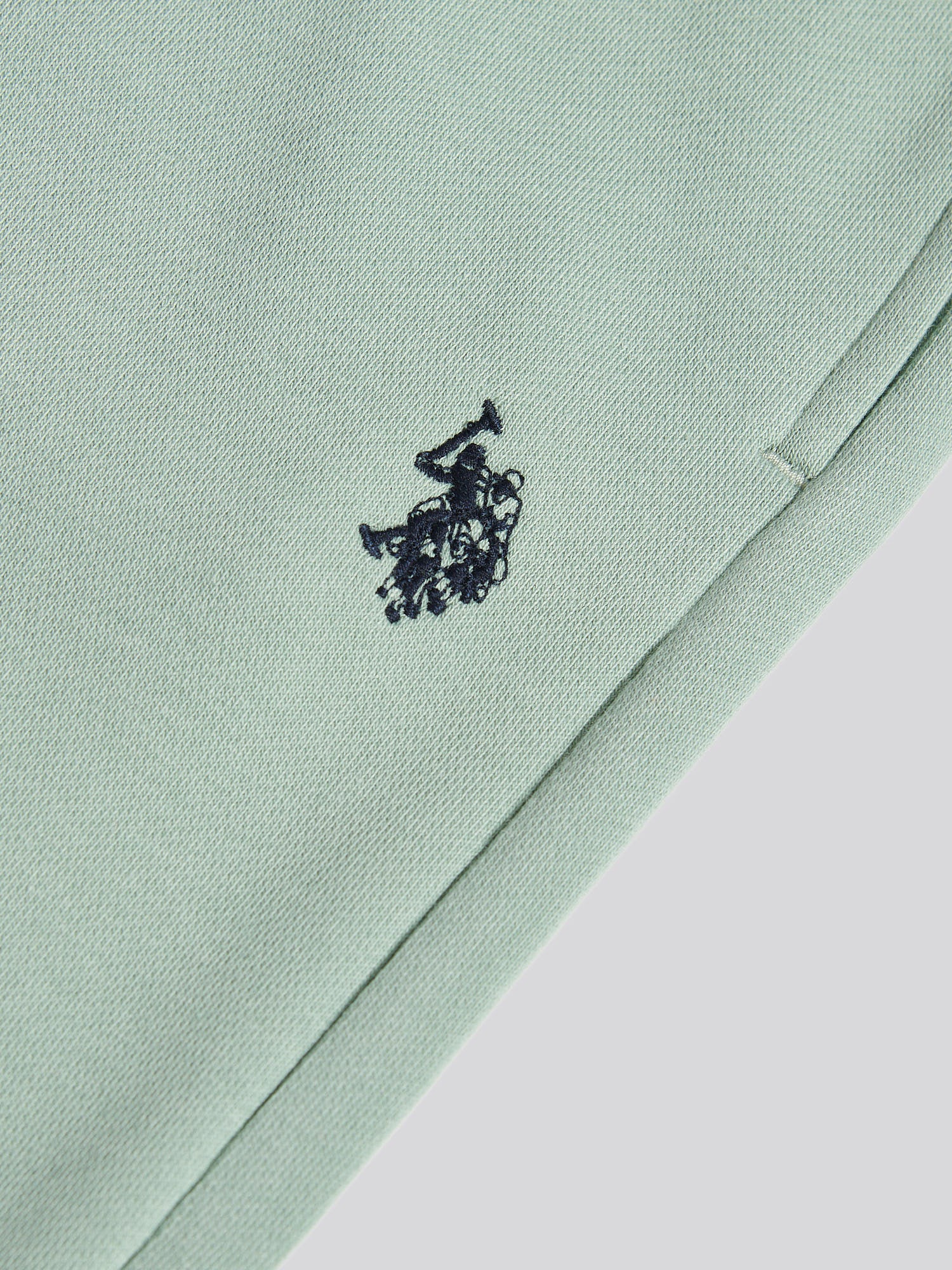 Boys Double Horsemen Loopback Jogger Iceberg Green - Image 7