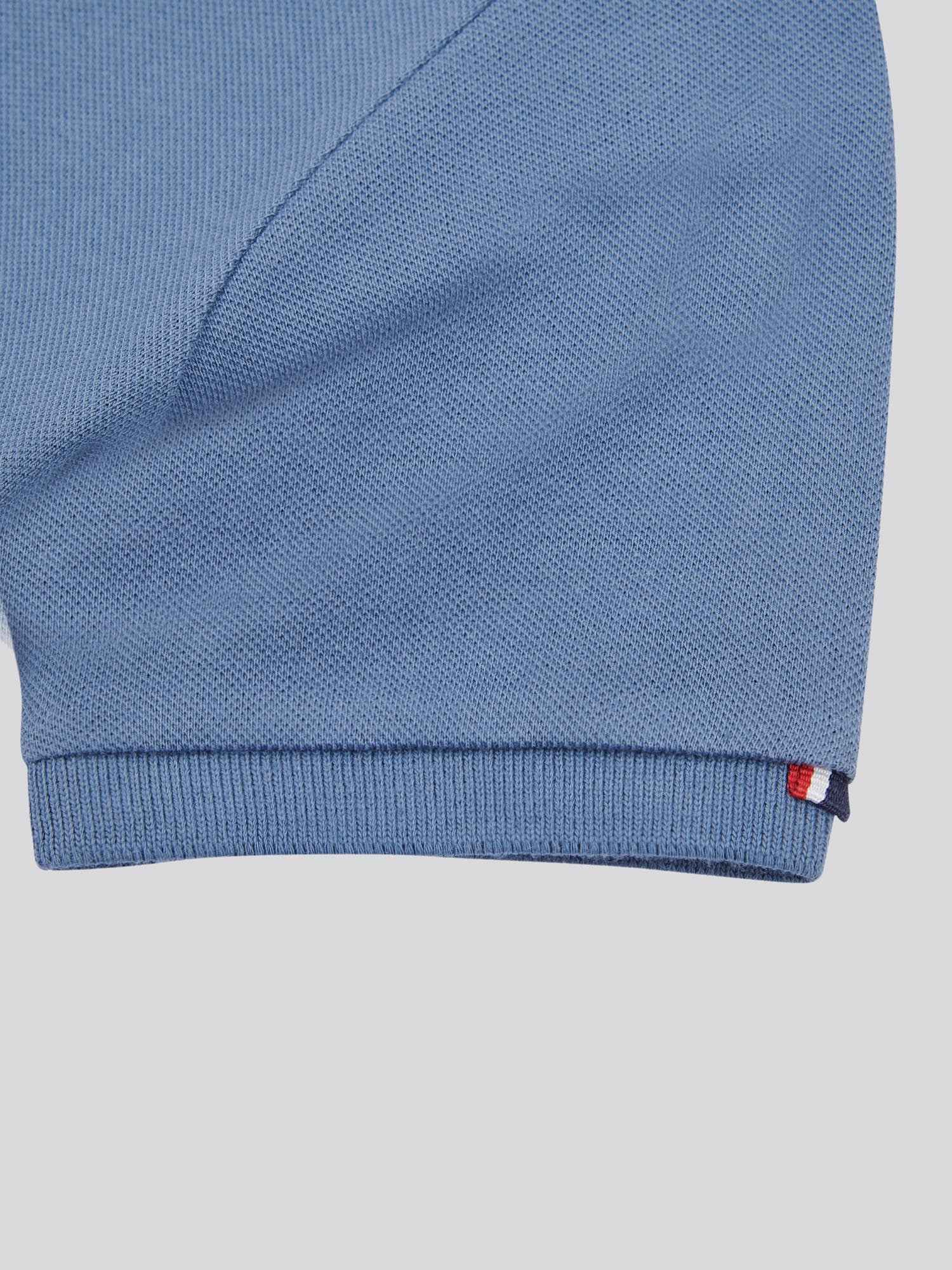 Boys Double Horsemen Polo Shirt in Blue Horizon - Image 8