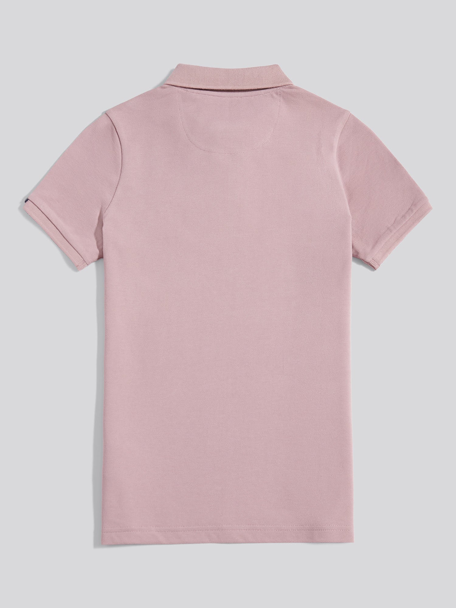 Boys Double Horsemen Polo Shirt Elderberry - Image 6