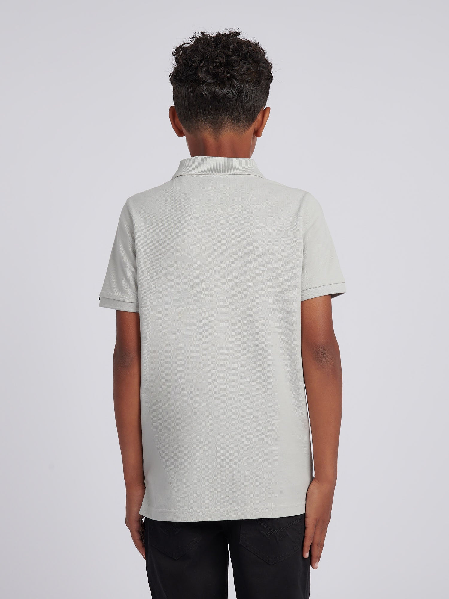 Boys Double Horsemen Polo Shirt High Rise - Image 4