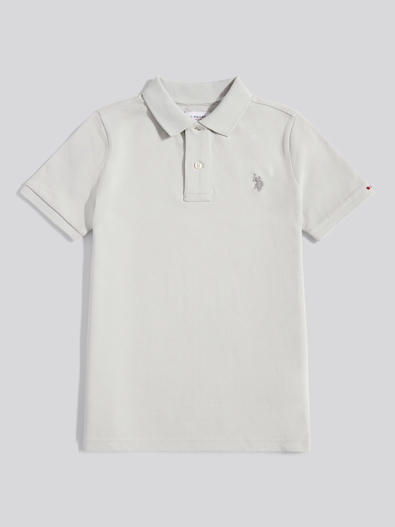 Boys Double Horsemen Polo Shirt High Rise - Image 5