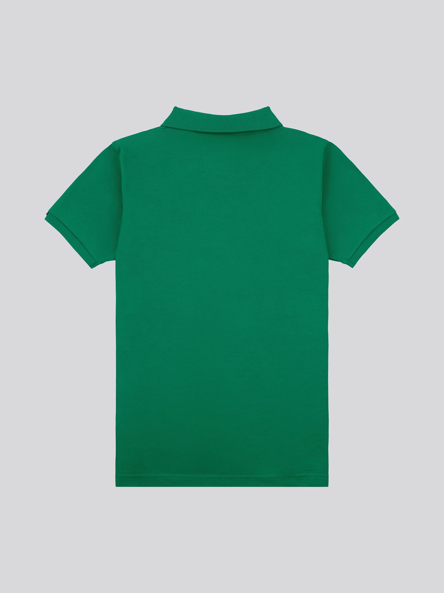 Boys Double Horsemen Polo Shirt in Lush Meadow - Image 6