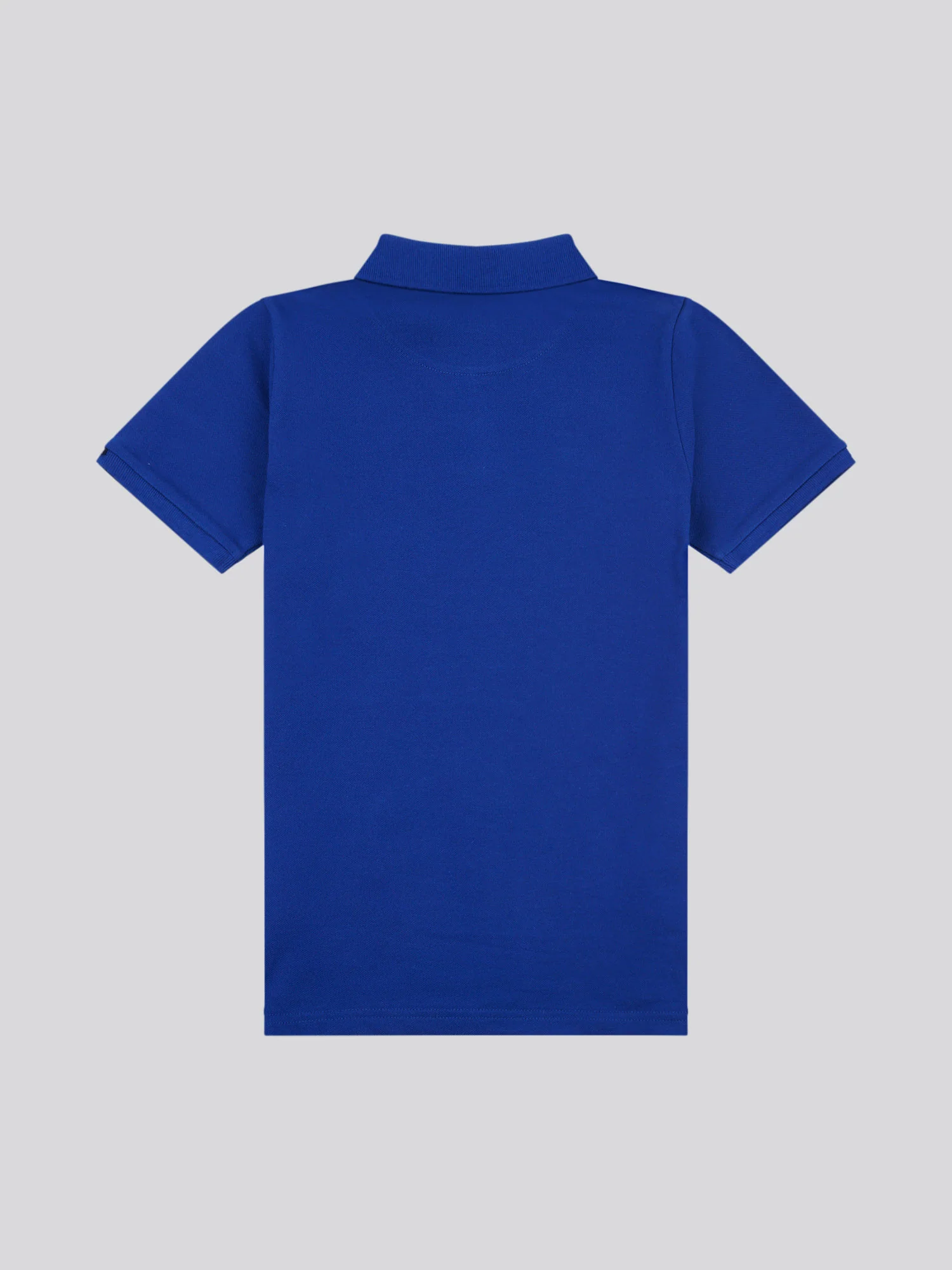 Boys Double Horsemen Polo Shirt in Sodalite Blue - Image 6