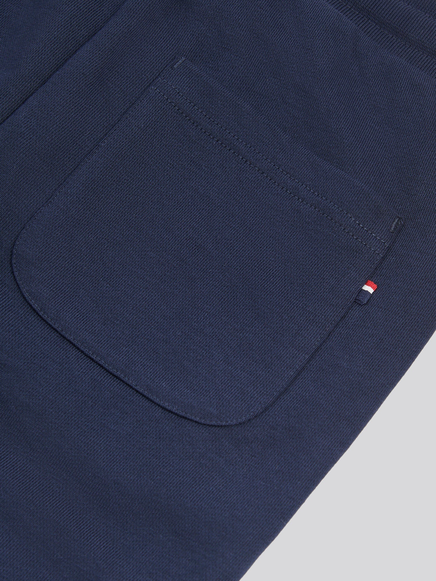 Boys Double Horsemen Straight Leg Jogger in Dark Sapphire Navy / Haute Red DHM - Image 8