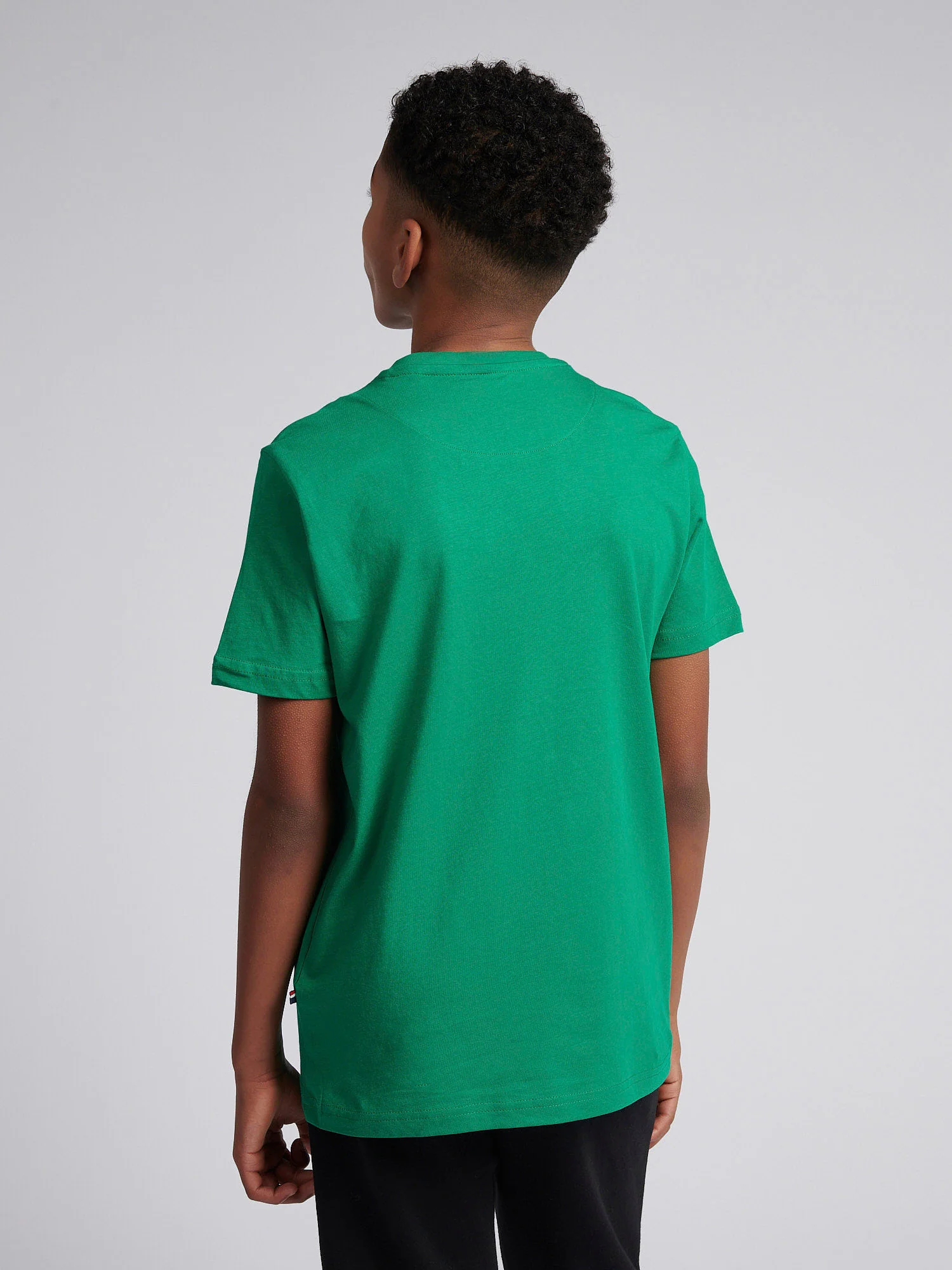 Boys Double Horsemen T- Shirt in Lush Meadow - Image 4
