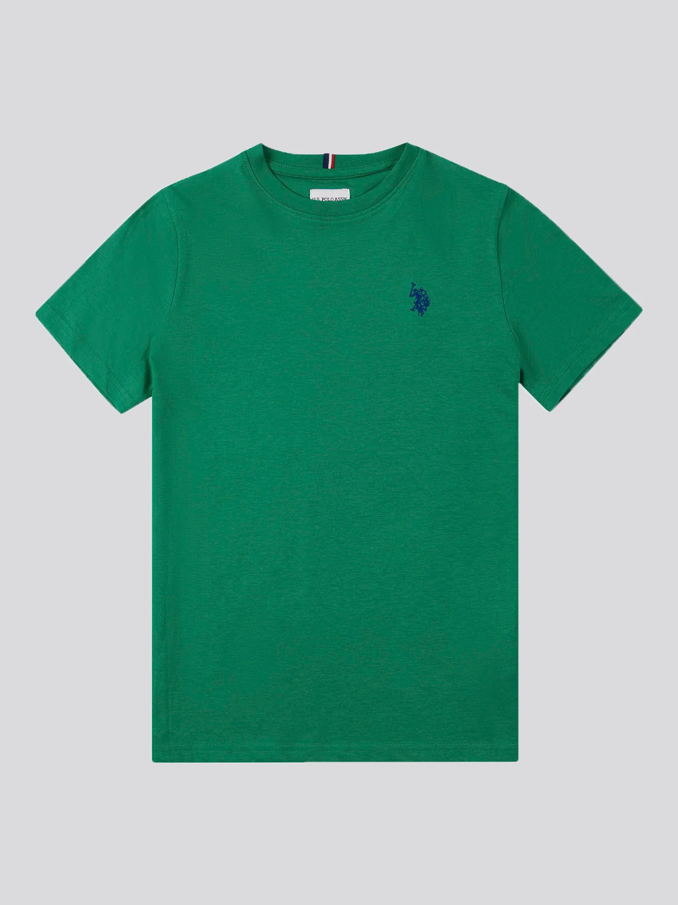 Boys Double Horsemen T- Shirt in Lush Meadow - Image 7