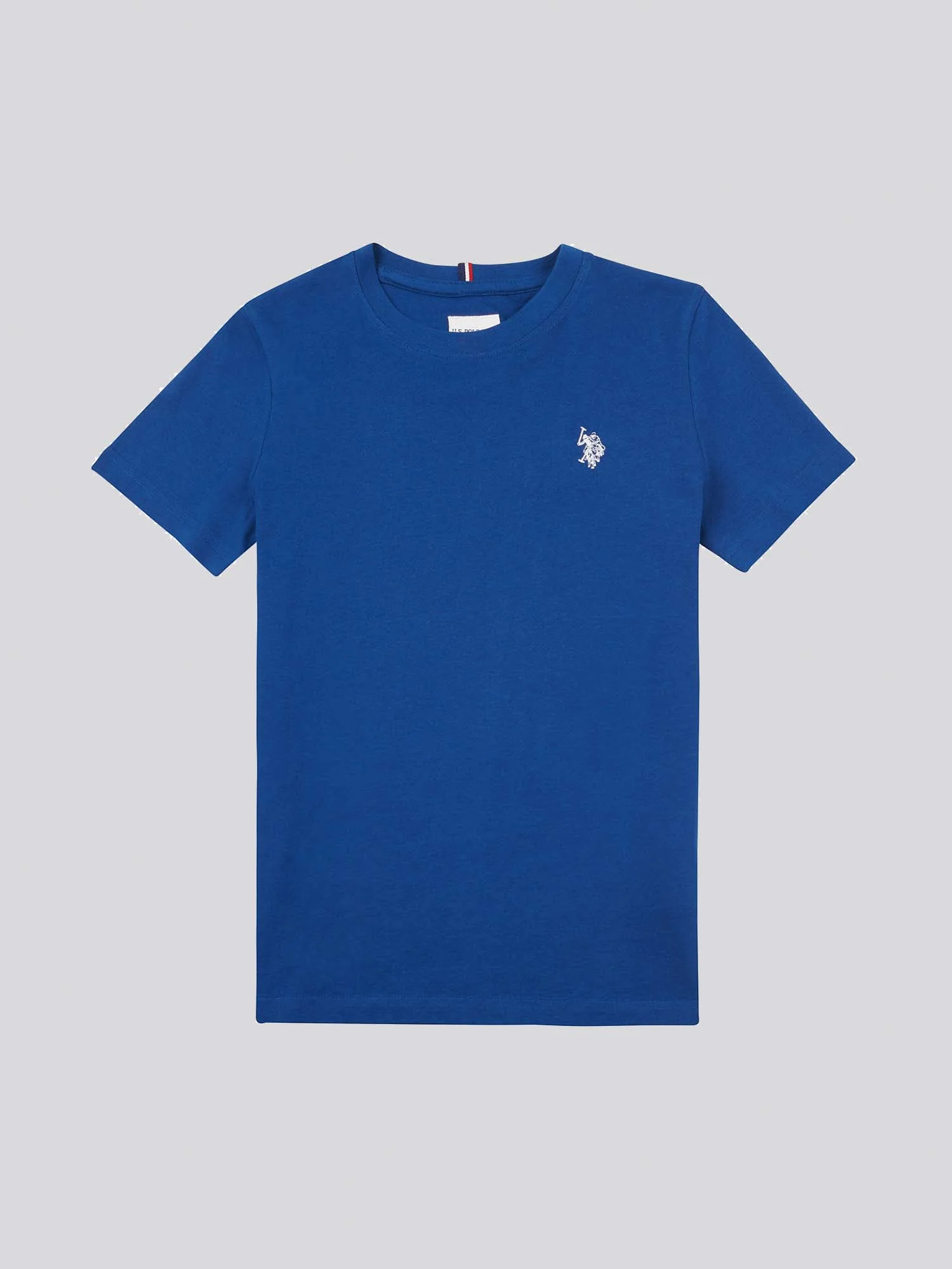 Boys Double Horsemen T- Shirt in Navy Peony - Image 5