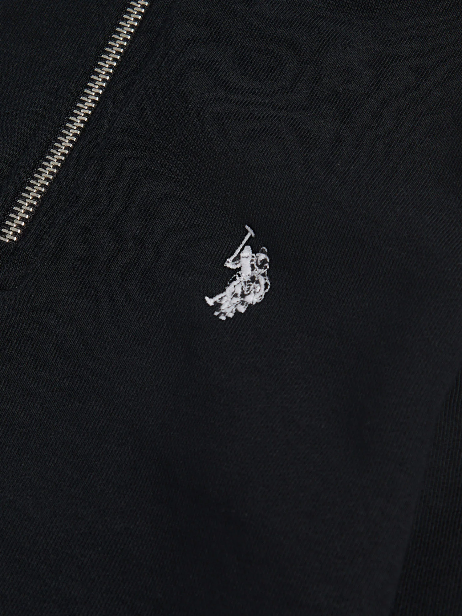 Boys Double Horsemen _ Zip Black Bright White DHM - Image 7
