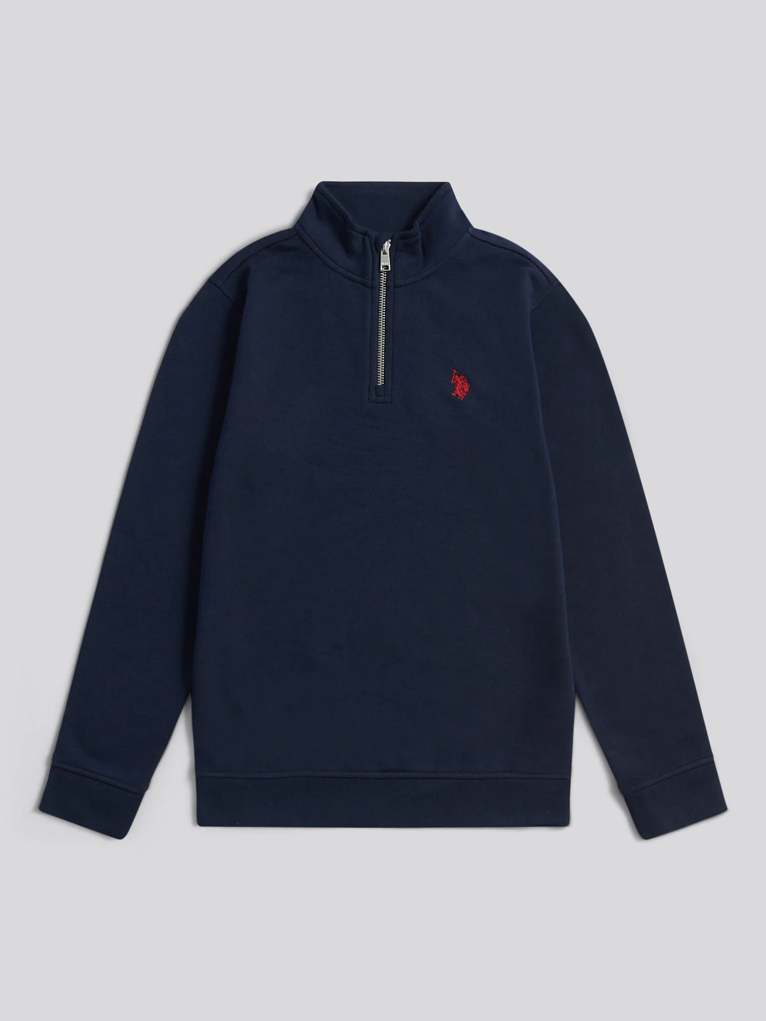 Boys Double Horsemen _ Zip Dark Sapphire Navy / Haute Red DHM - Image 6