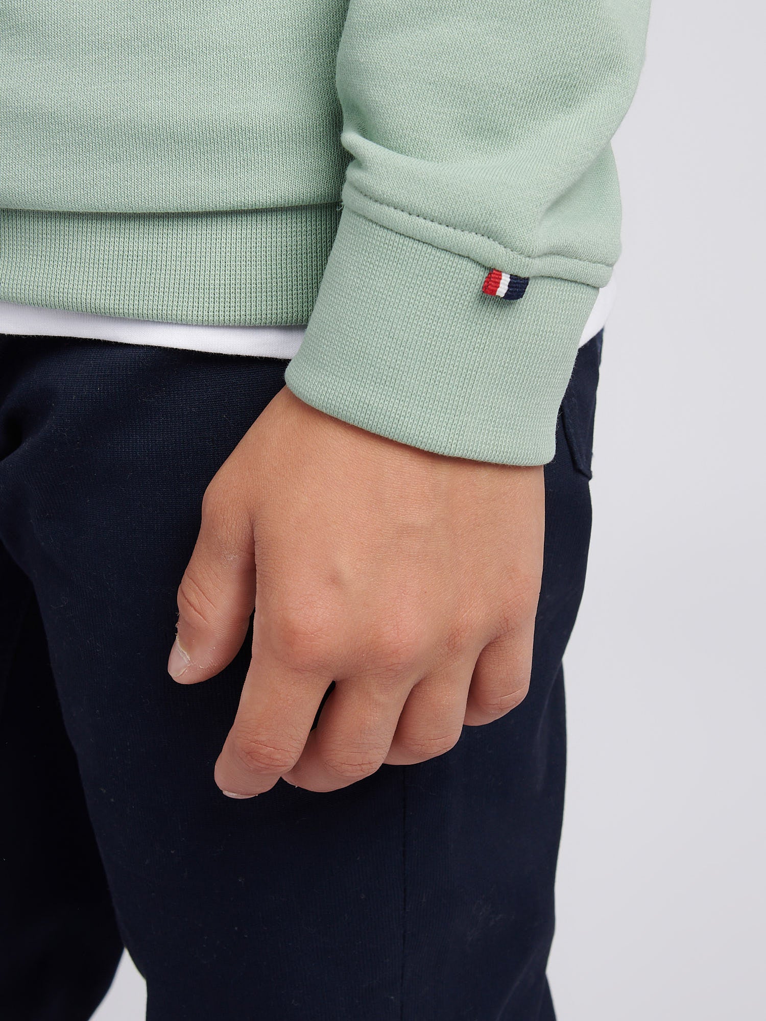 Boys Double Horsemen _ Zip Iceberg Green - Image 5