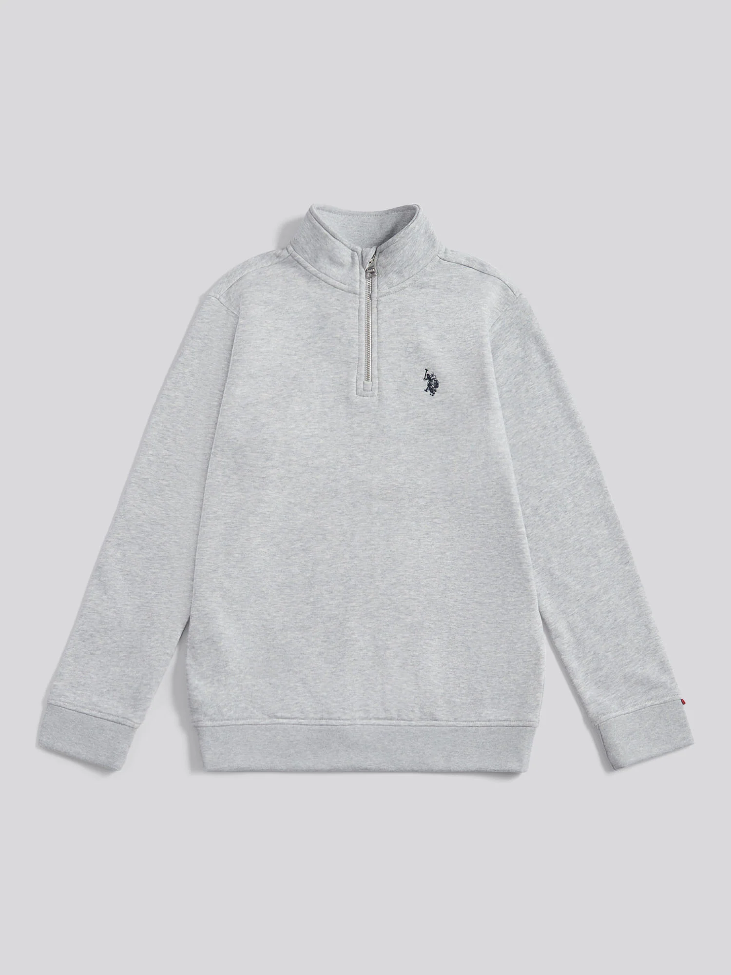 Boys Double Horsemen _ Zip Mid Grey Marl - Image 6