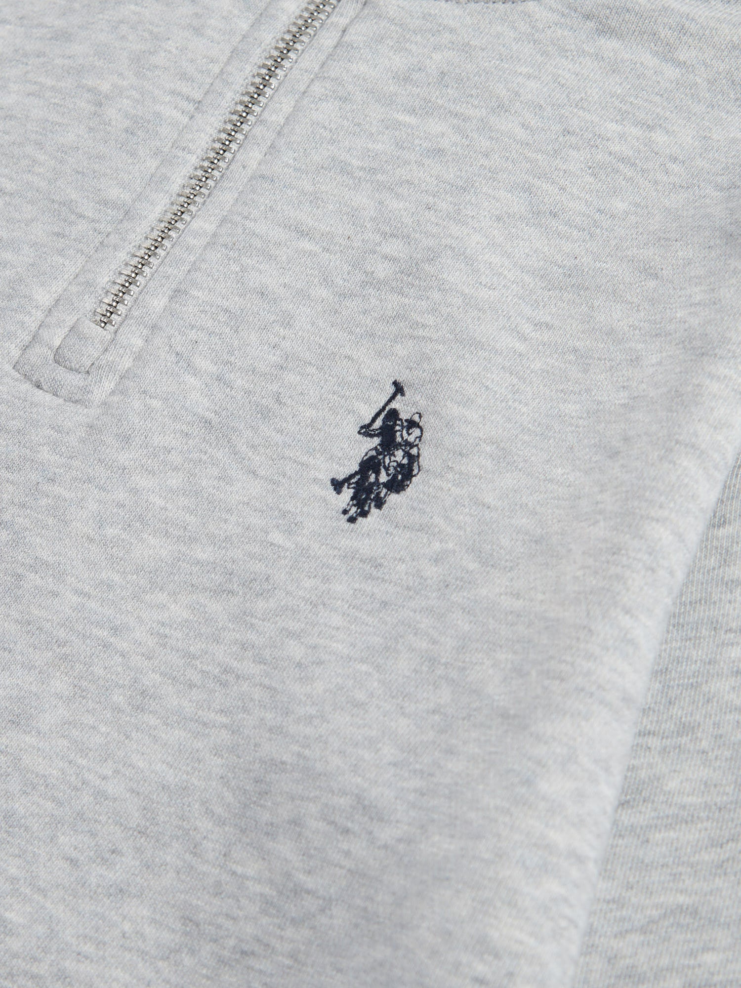 Boys Double Horsemen _ Zip Mid Grey Marl - Image 8