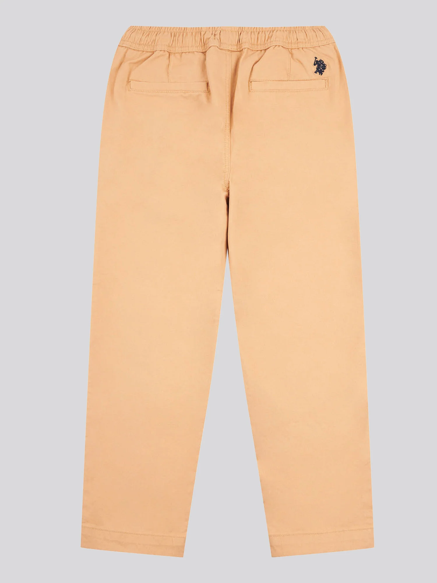 Boys Drawstring Waist Trouser in Tan - Image 2
