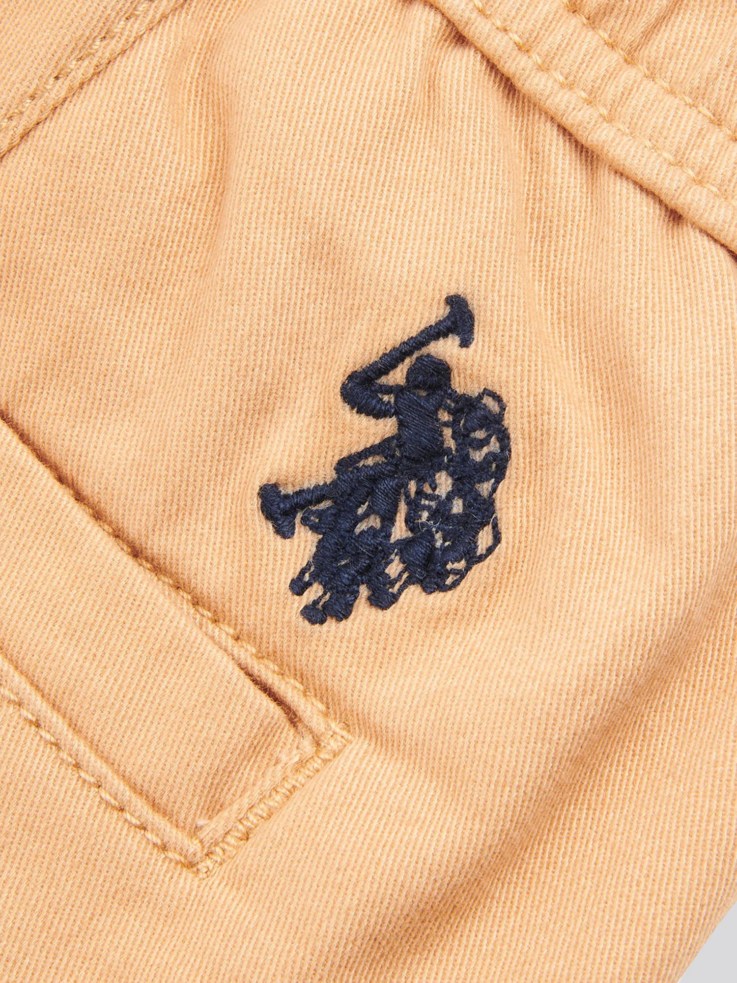 Boys Drawstring Waist Trouser in Tan - Image 3