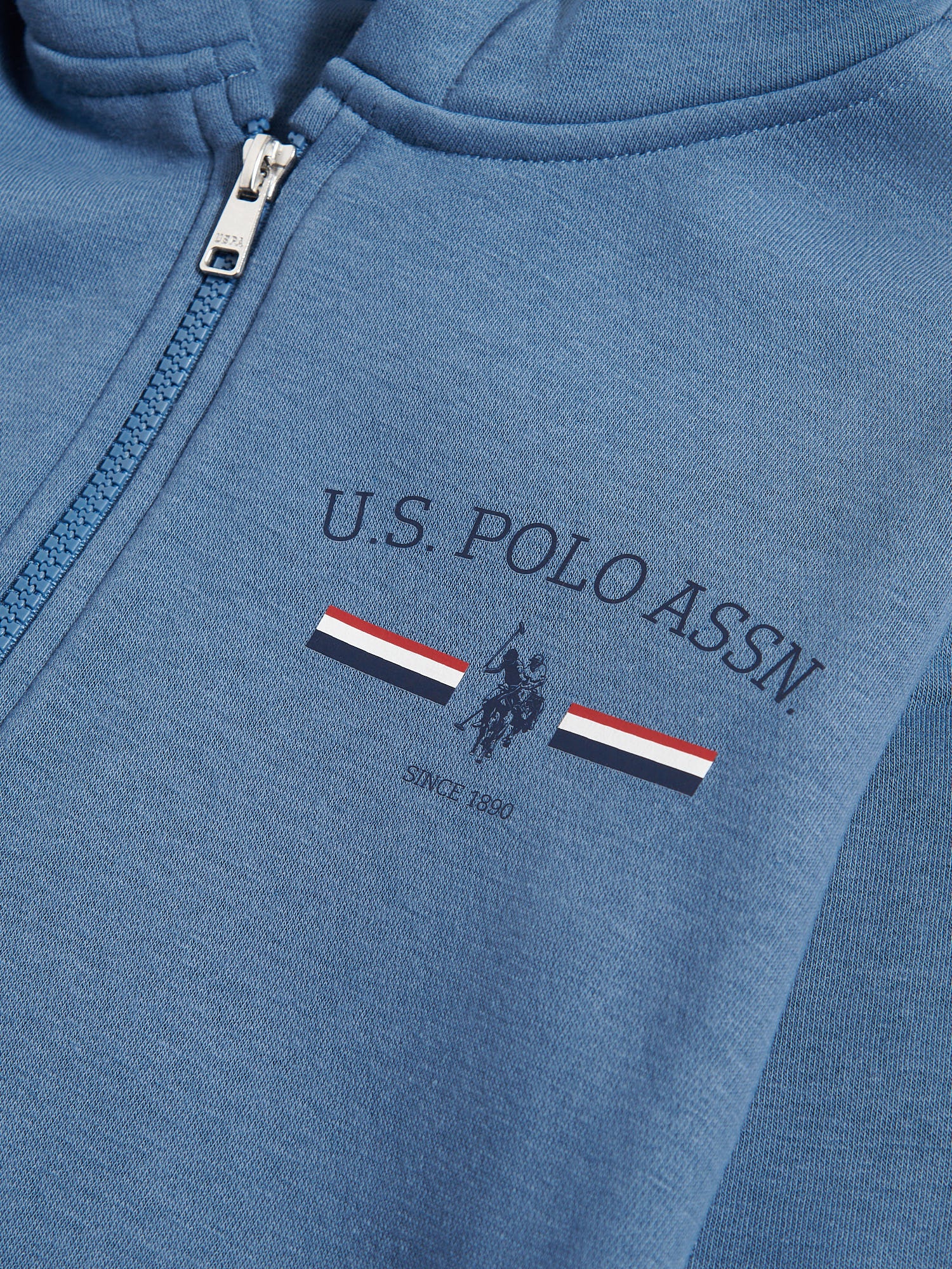 Boys Graphic Zip Hoodie & Jogger Set in Blue Horizon - Image 11