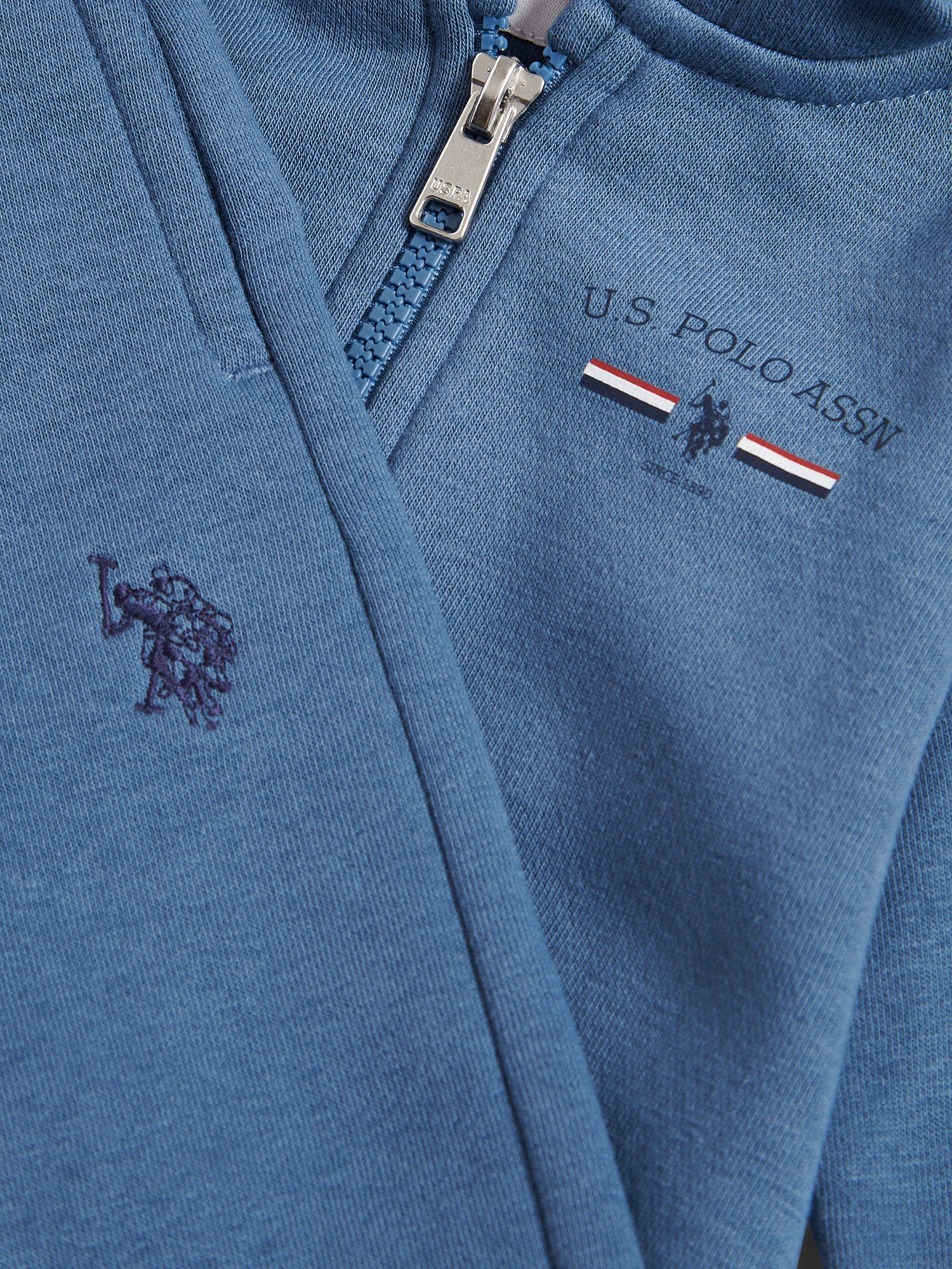 Boys Graphic Zip Hoodie & Jogger Set in Blue Horizon - Image 14