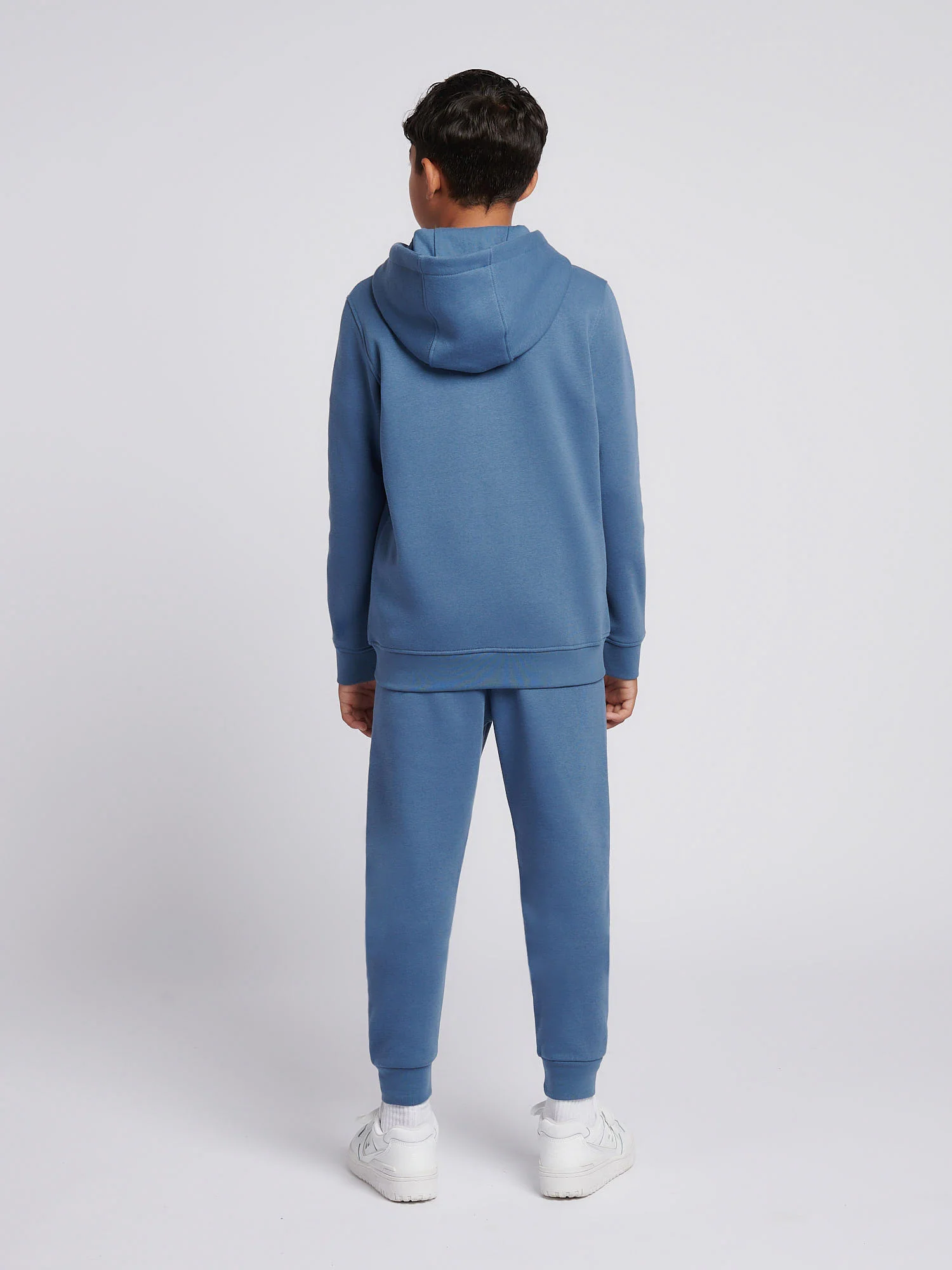 Boys Graphic Zip Hoodie & Jogger Set in Blue Horizon - Image 2