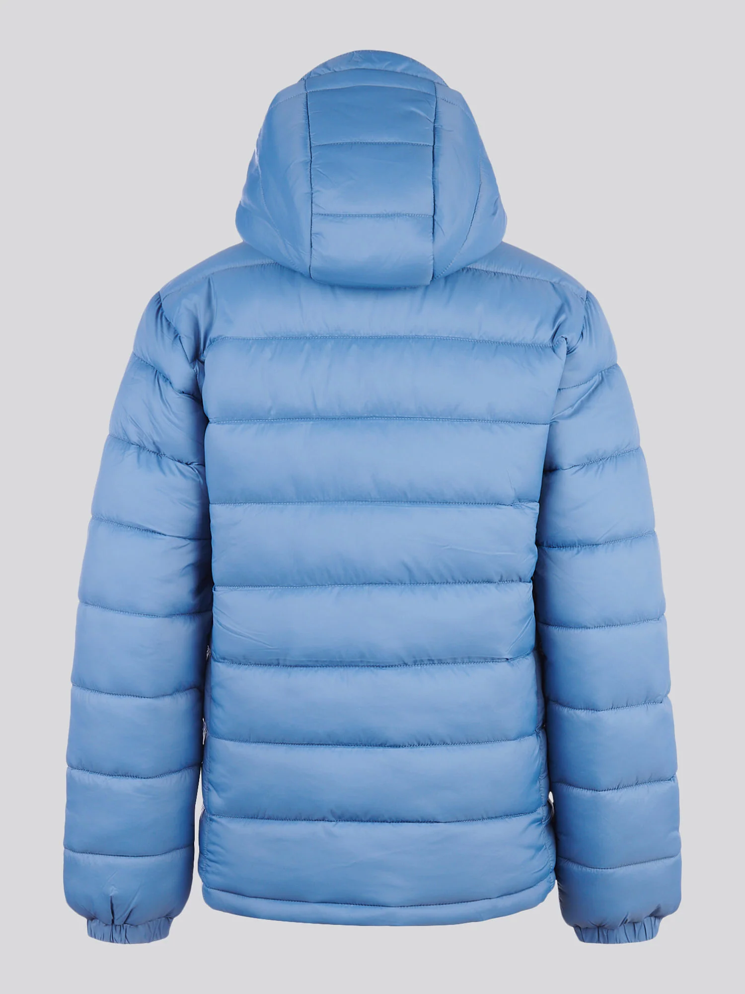 Boys Hooded Quilted Jacket in Blue Horizon - Image 7