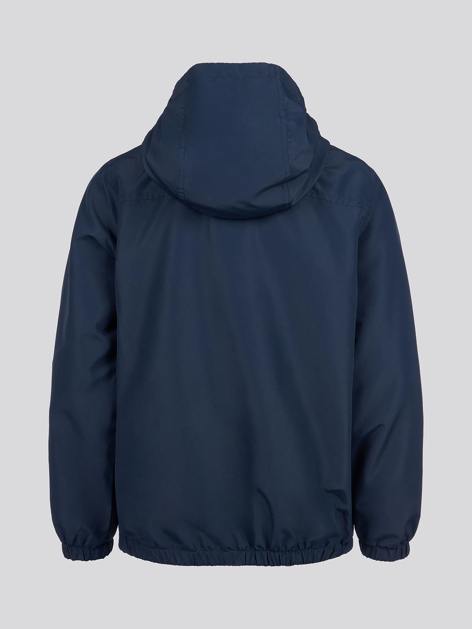 Boys Hooded Windbreaker in Dark Sapphire Navy - Image 8