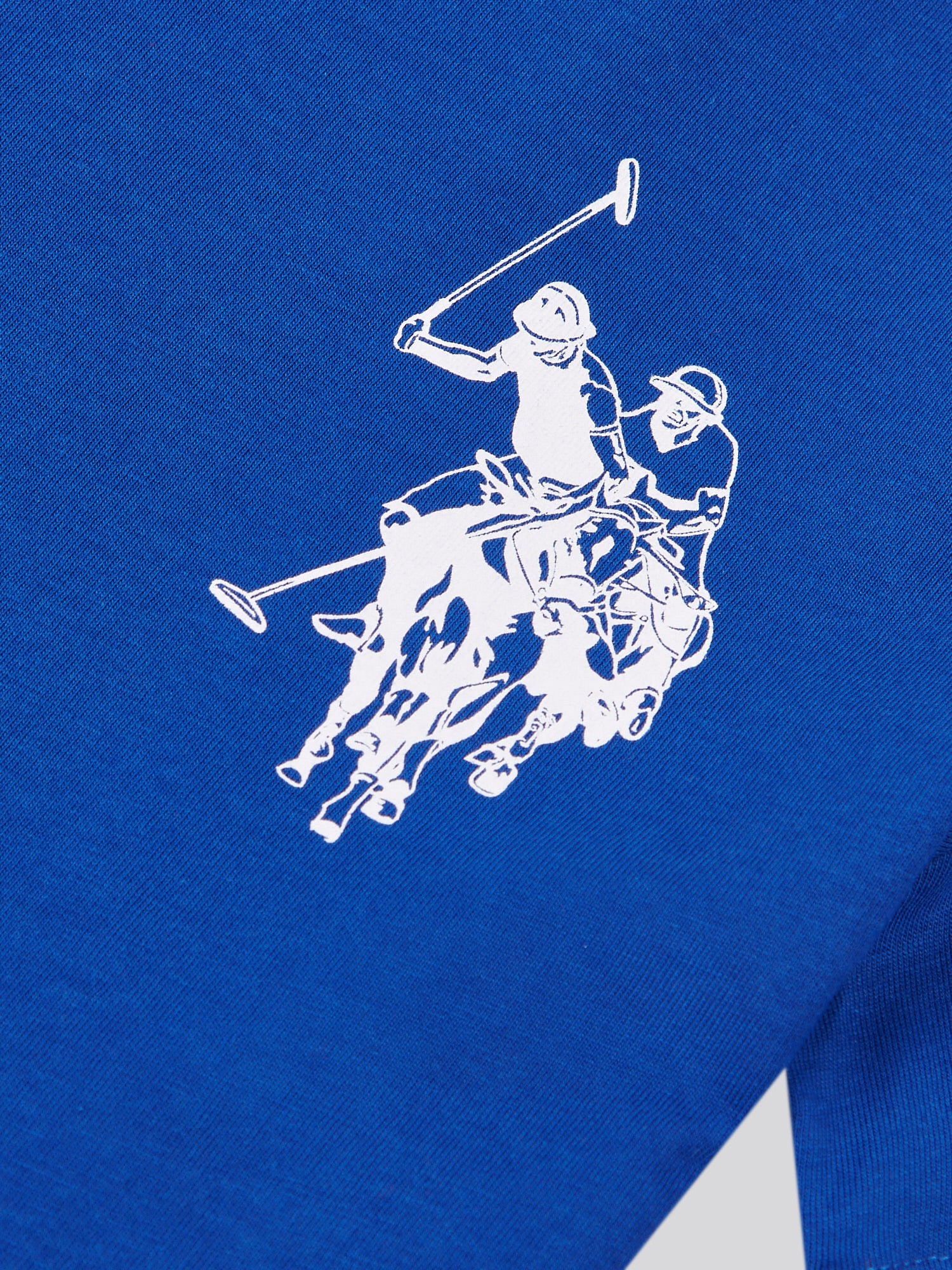 Boys Large Double Horsemen Graphic T-Shirt in Sodalite Blue - Image 3