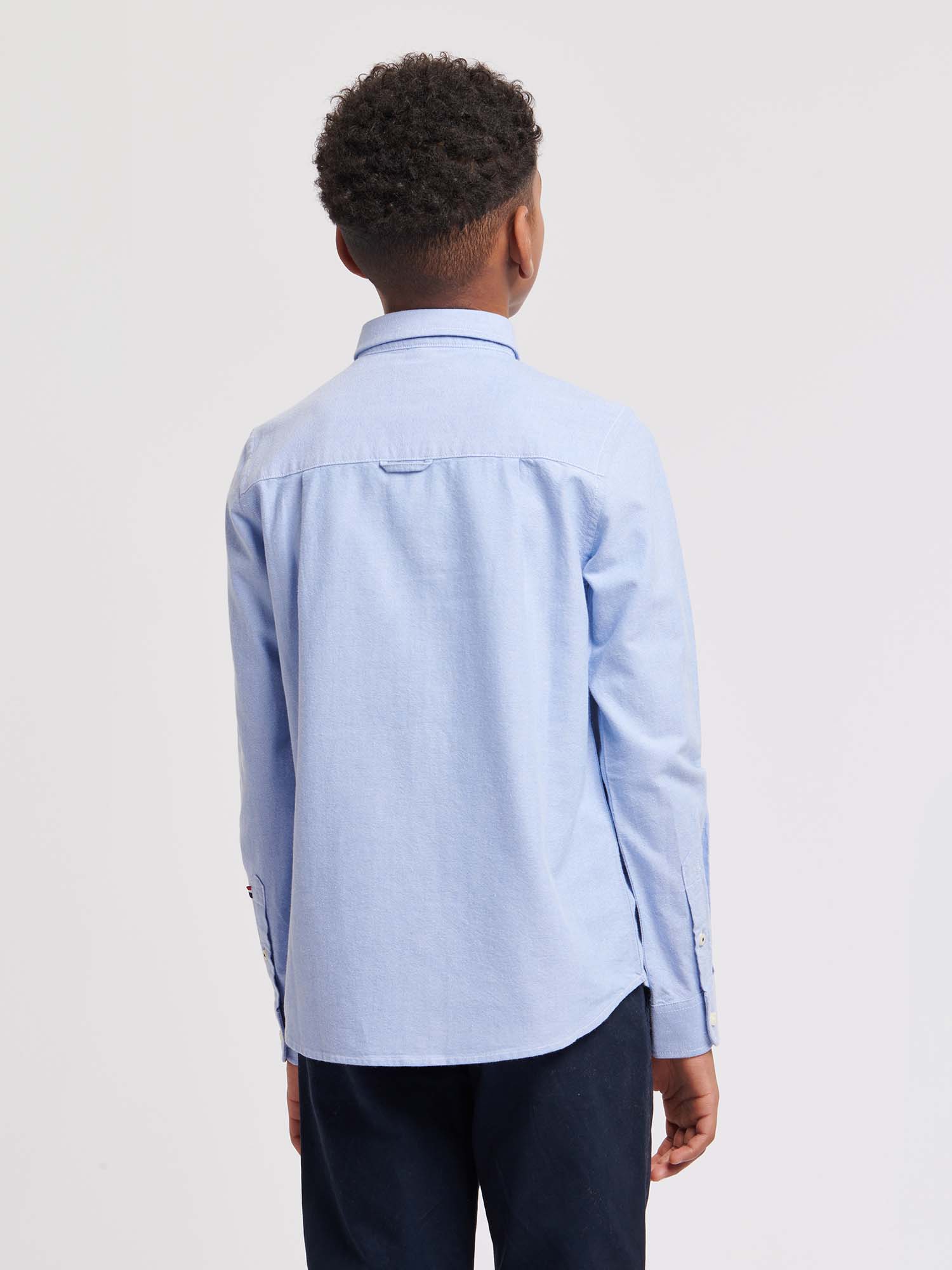 Boys Oxford Shirt in Blue Yonder - Image 4