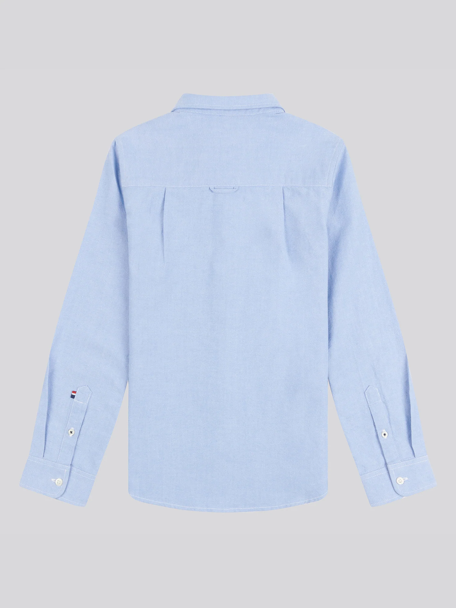 Boys Oxford Shirt in Blue Yonder - Image 6