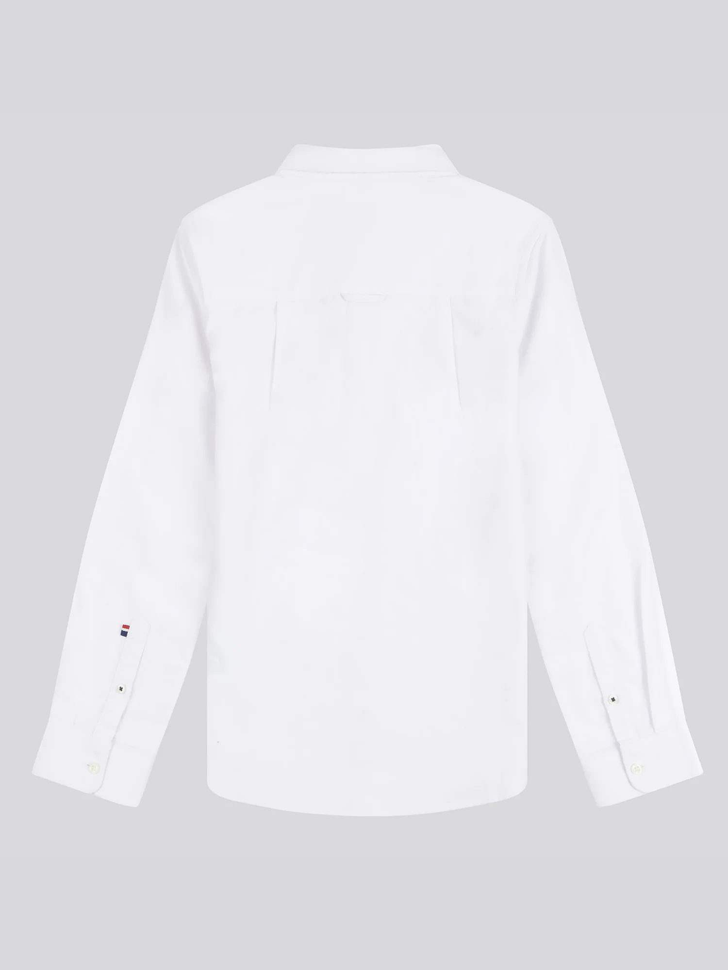 Boys Oxford Shirt in Bright White - Image 6