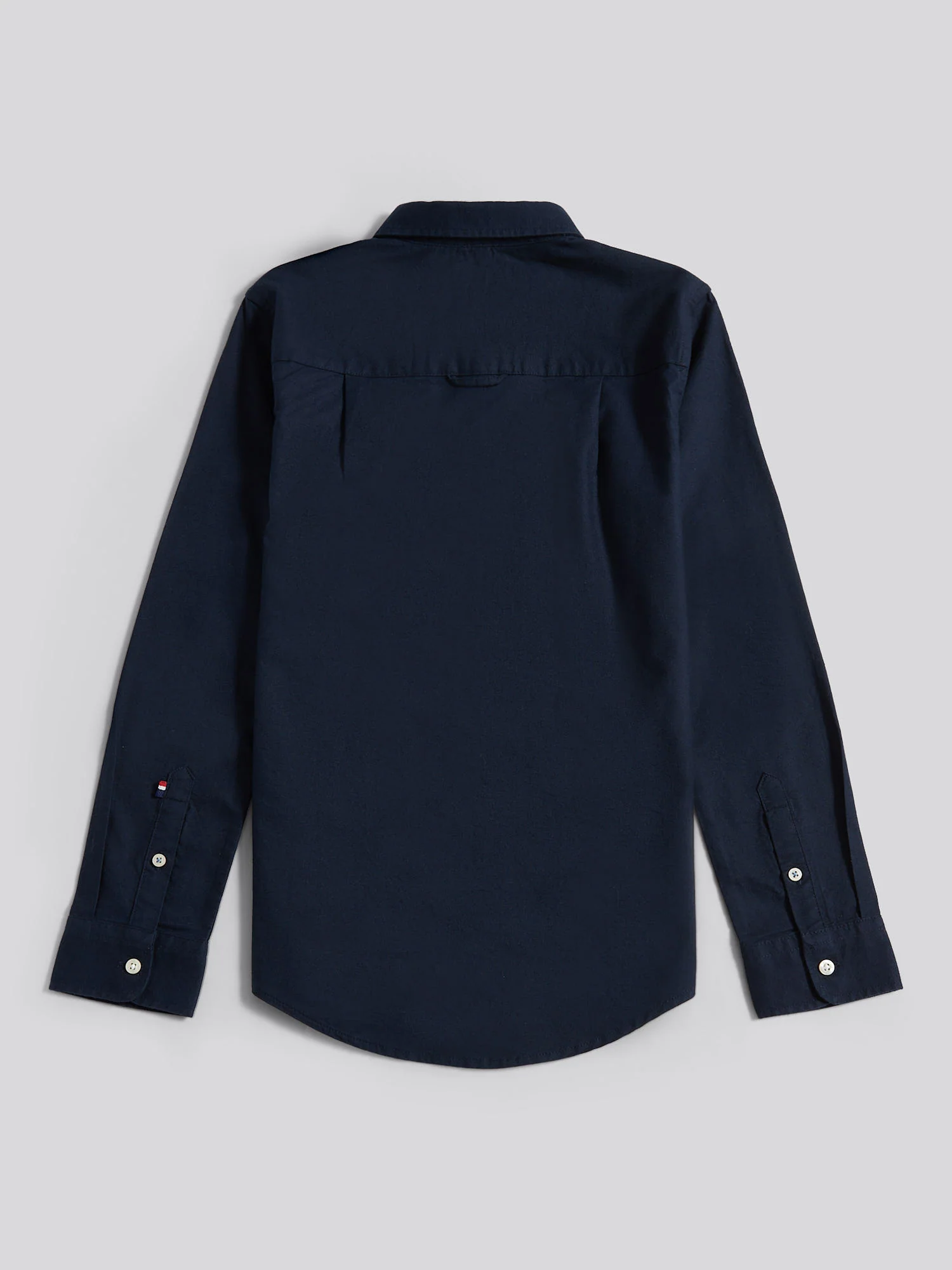 Boys Oxford Shirt in Dark Sapphire Navy - Image 7