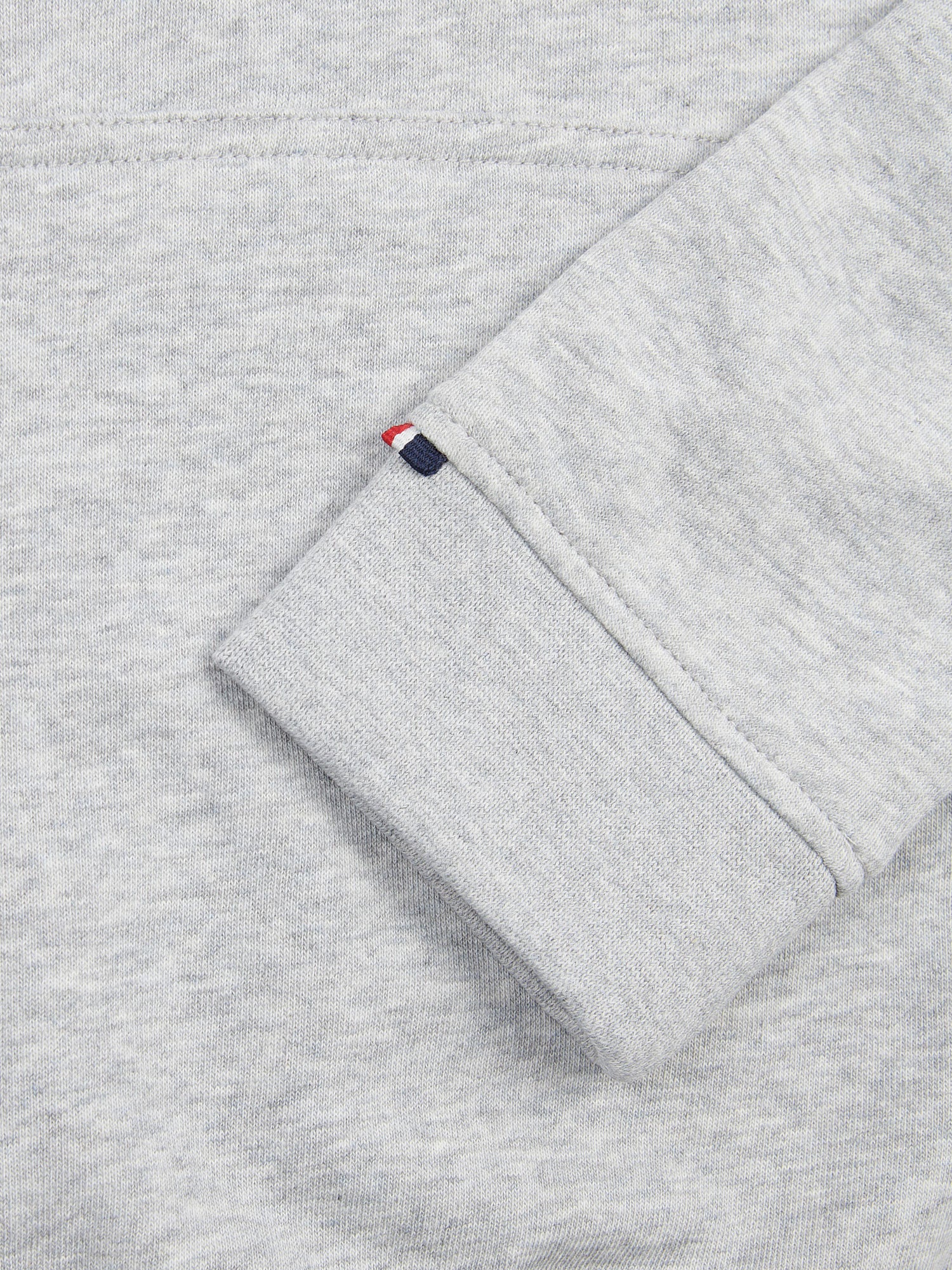 Boys Player 3 Hoodie in Mid Grey Marl - Image 9