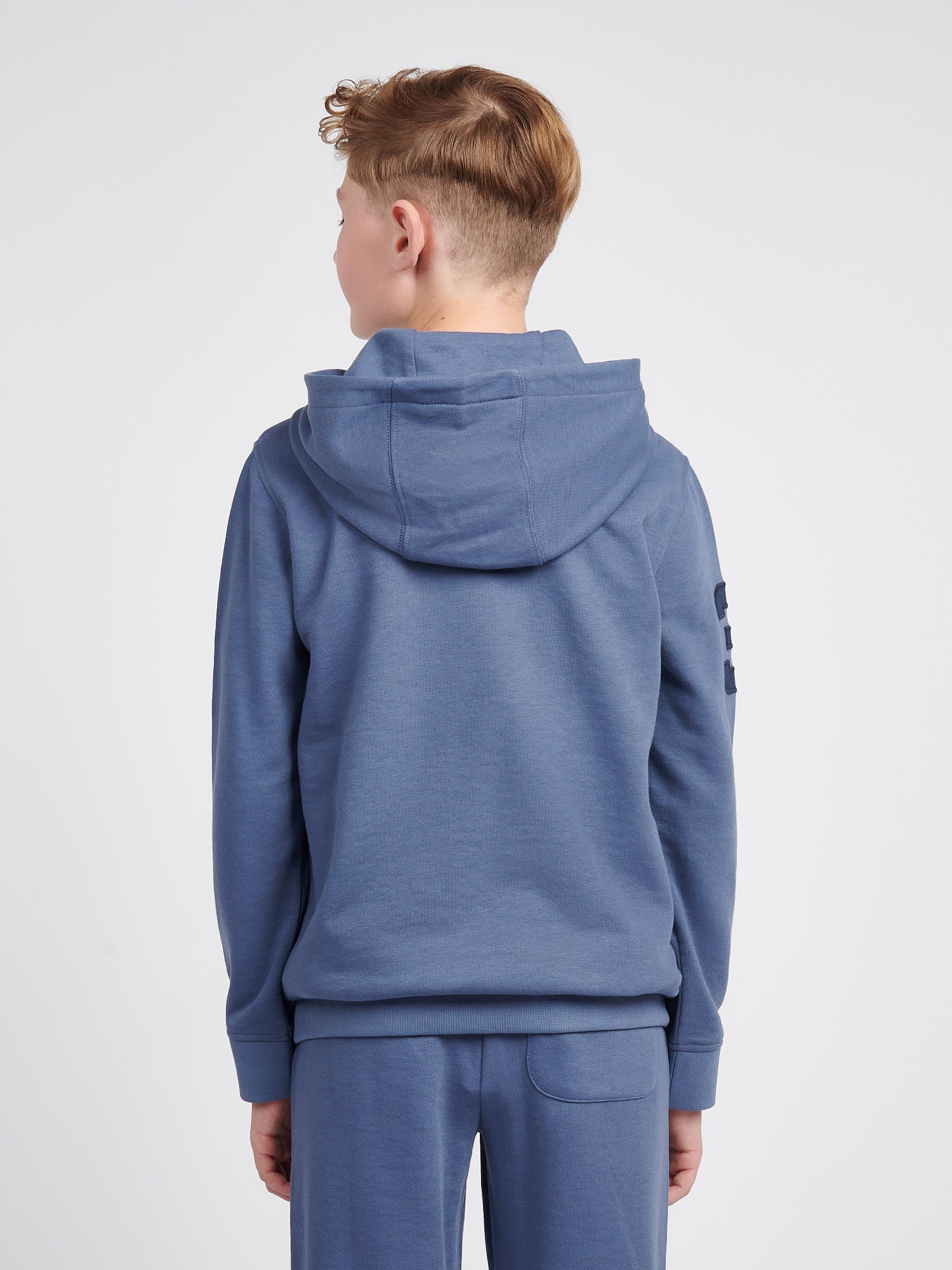 Boys Player 3 Hoodie in Vintage Indigo - Image 4