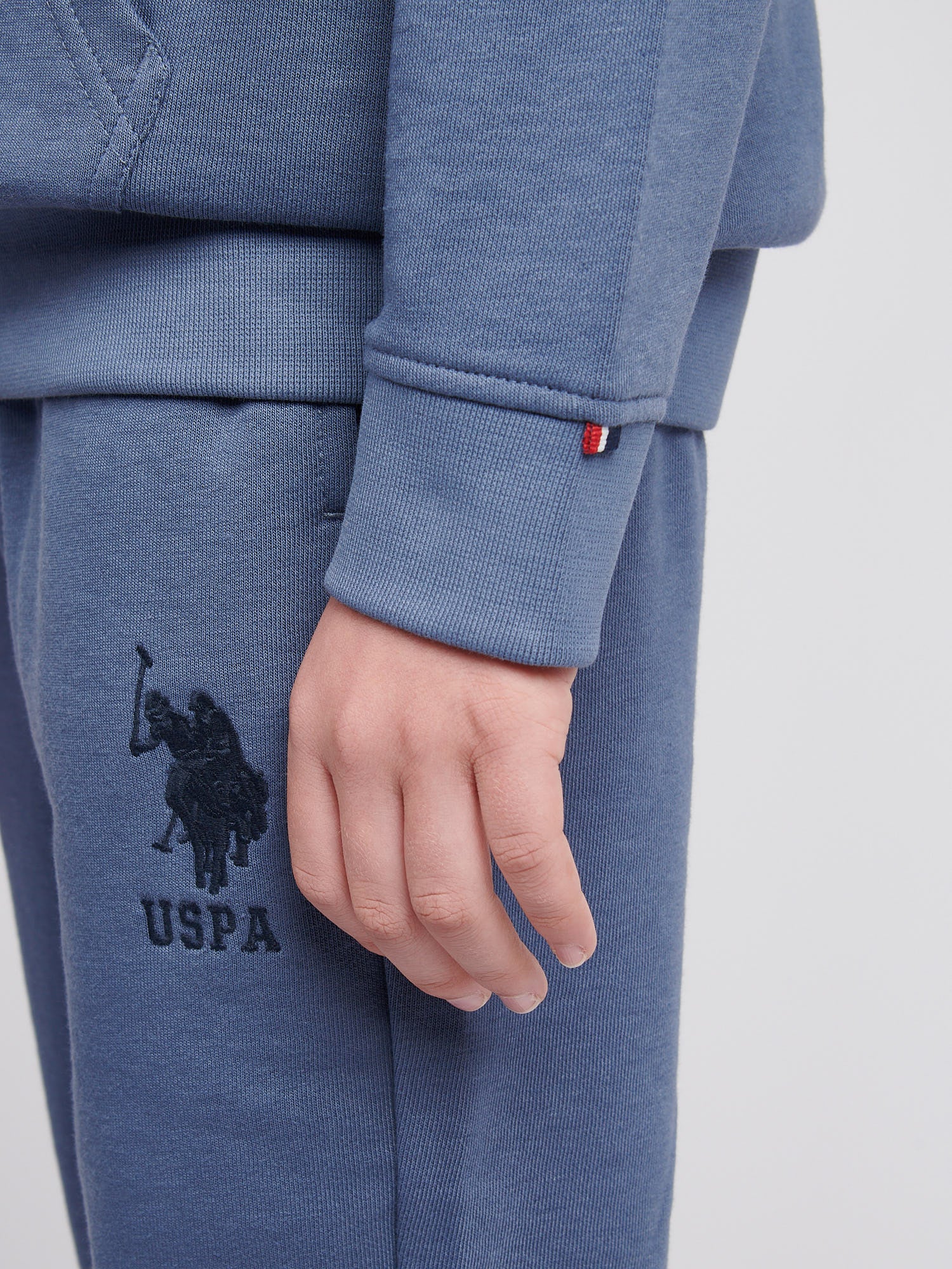 Boys Player 3 Hoodie in Vintage Indigo - Image 6