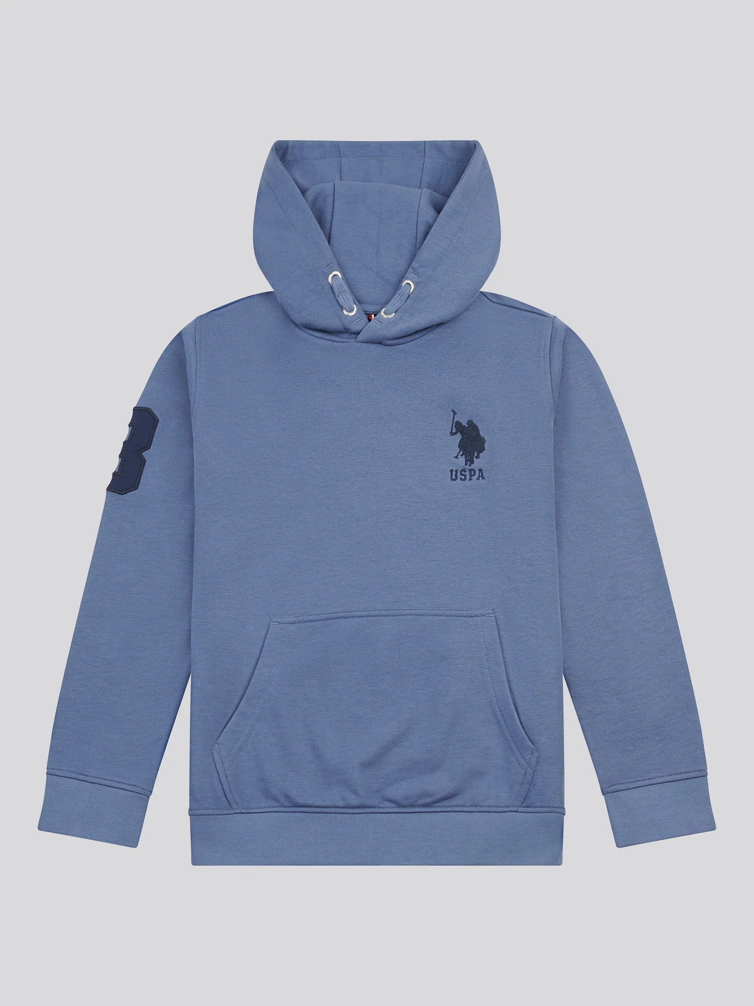 Boys Player 3 Hoodie in Vintage Indigo - Image 7