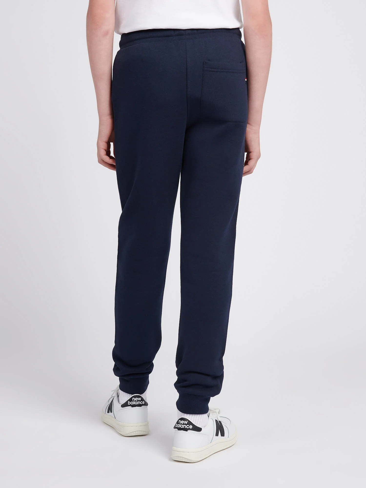 Boys Player 3 Jogger in Dark Sapphire Navy / Haute Red DHM - Image 4