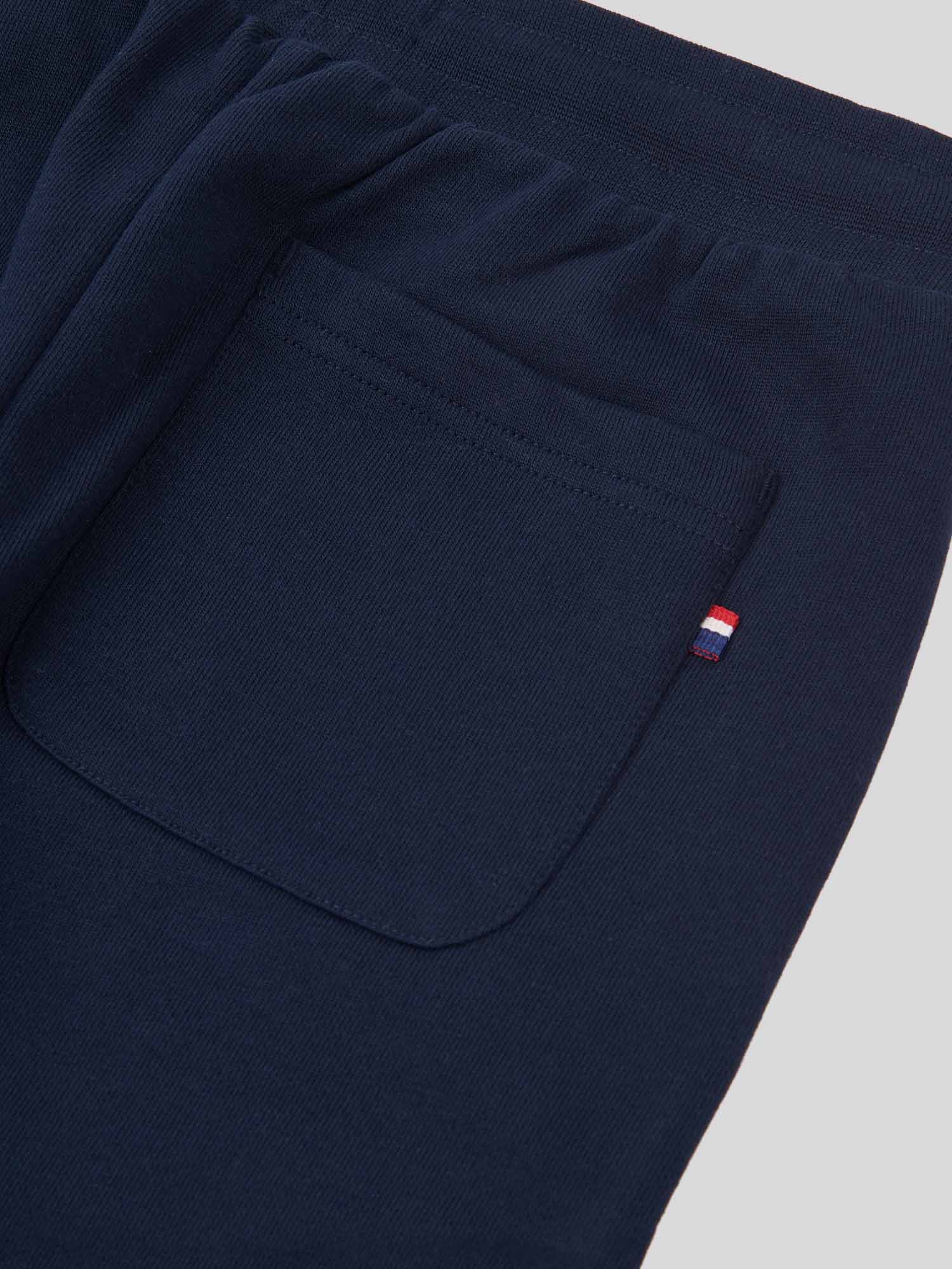 Boys Player 3 Jogger in Dark Sapphire Navy / Haute Red DHM - Image 9