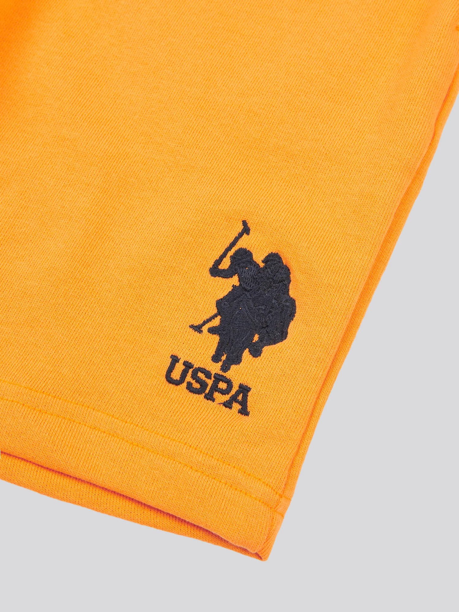 Boys Player 3 Marl Sweat Shorts in Apricot - Image 3