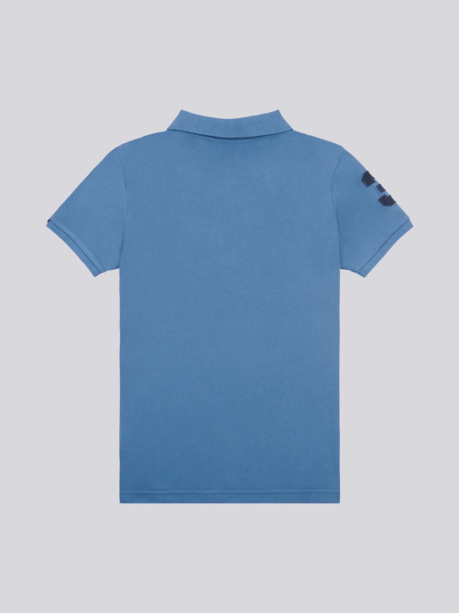 Boys Player 3 Polo Shirt in Blue Horizon - Image 6