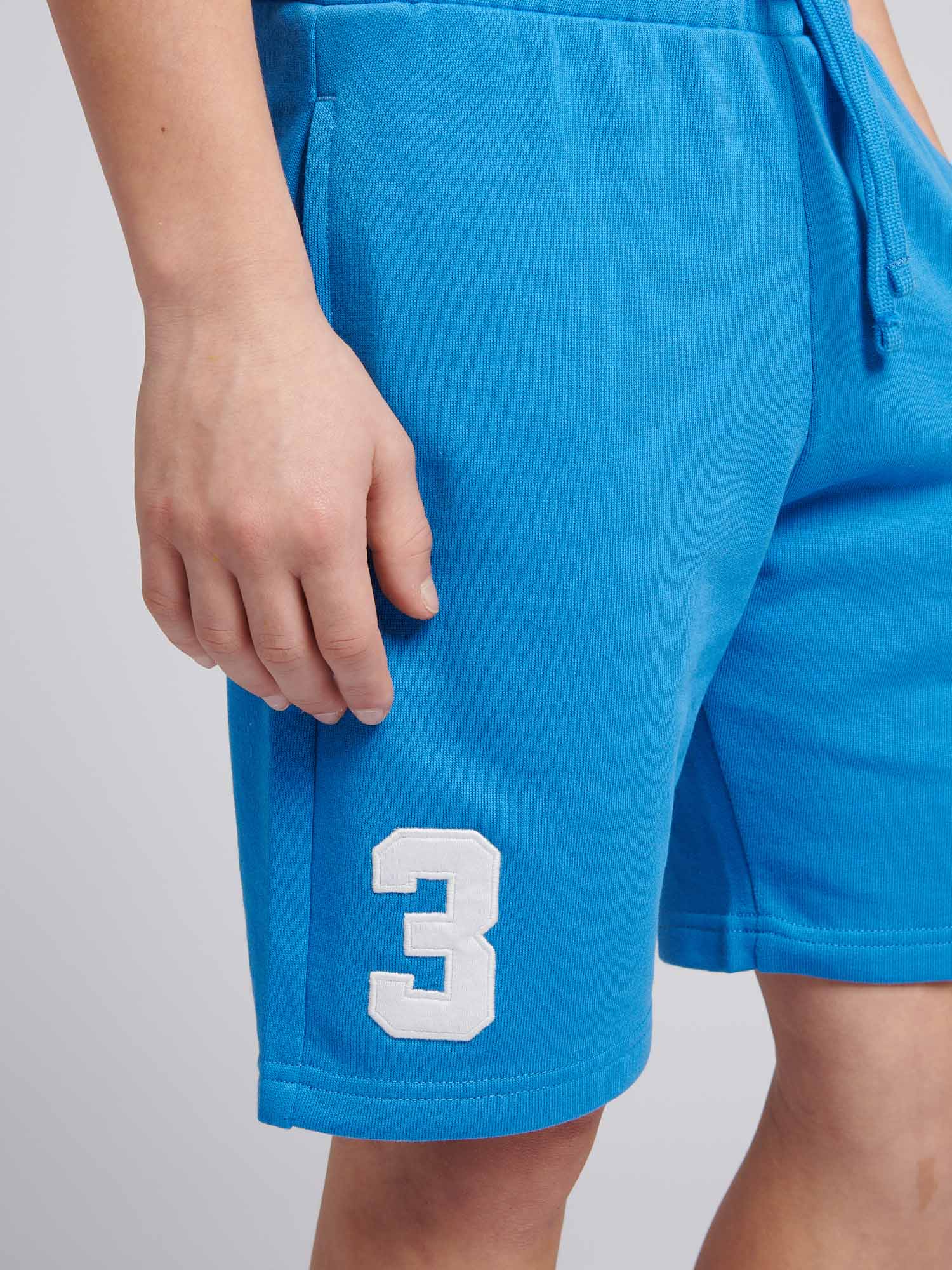 Boys Player 3 Sweat Short in Campanula - Image 5