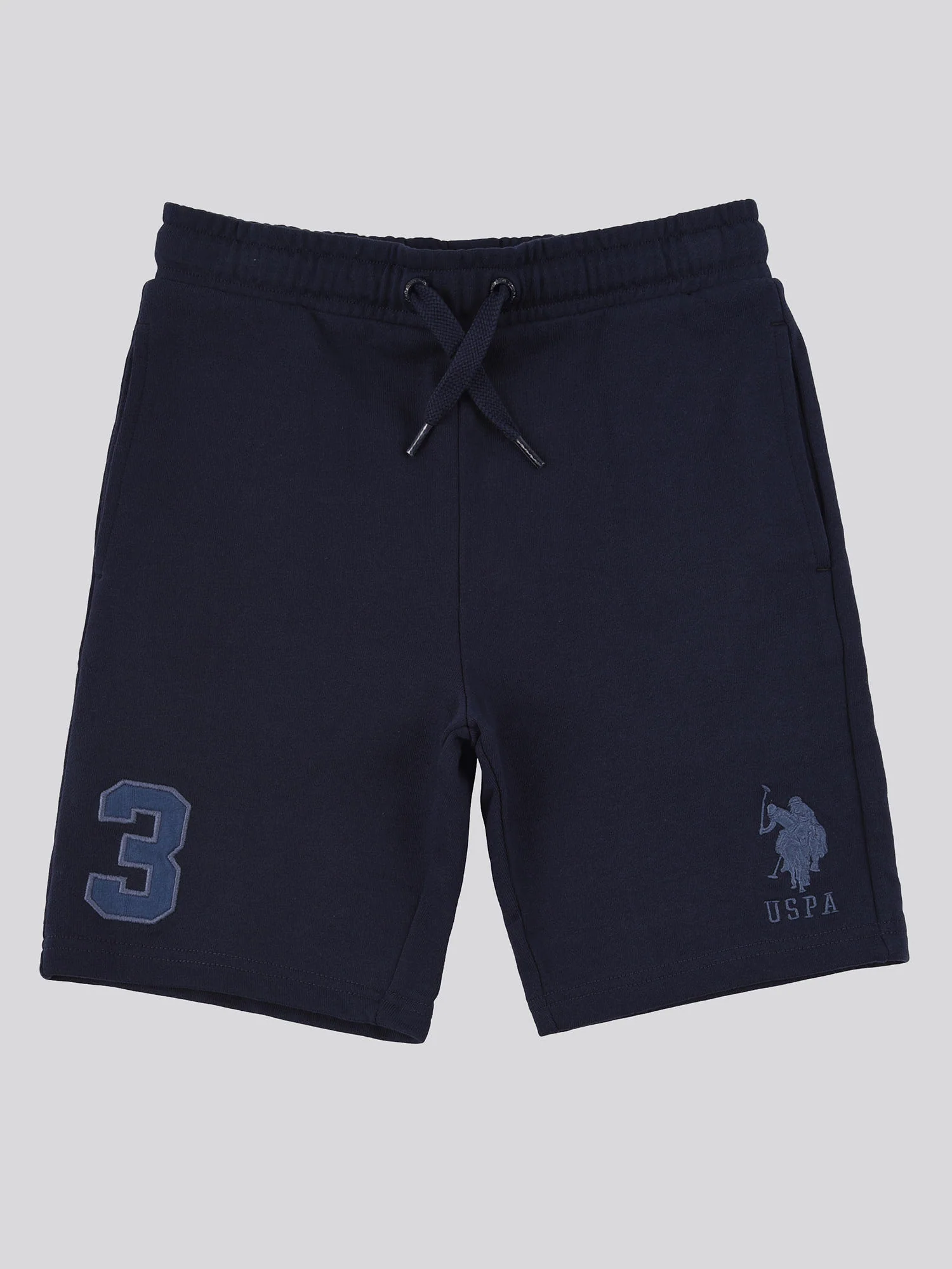 Boys Player 3 Sweat Shorts in Navy Blue