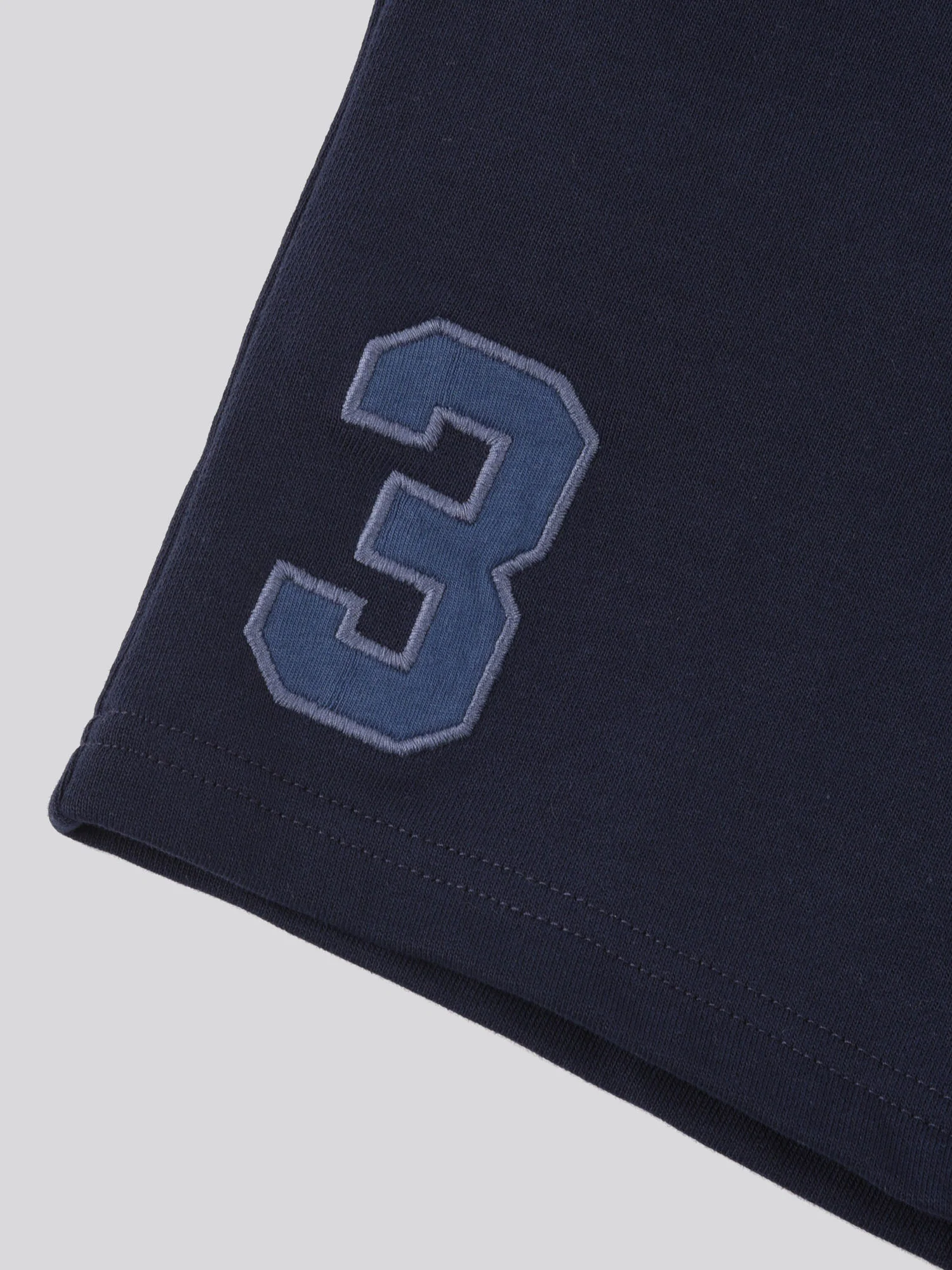 Boys Player 3 Sweat Shorts in Navy Blue - Image 3