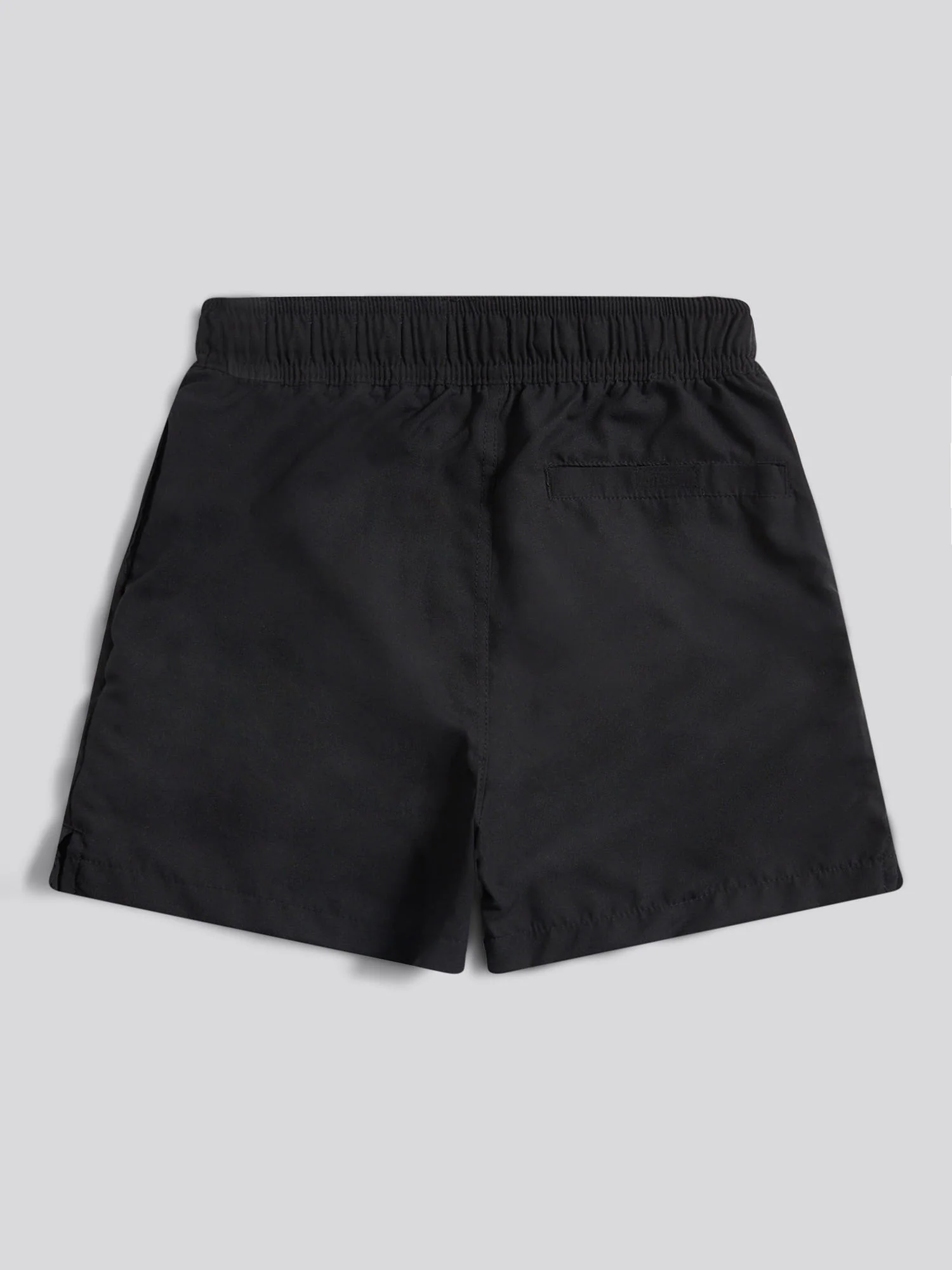 Boys Player 3 Swim Short in Black Bright White DHM - Image 6