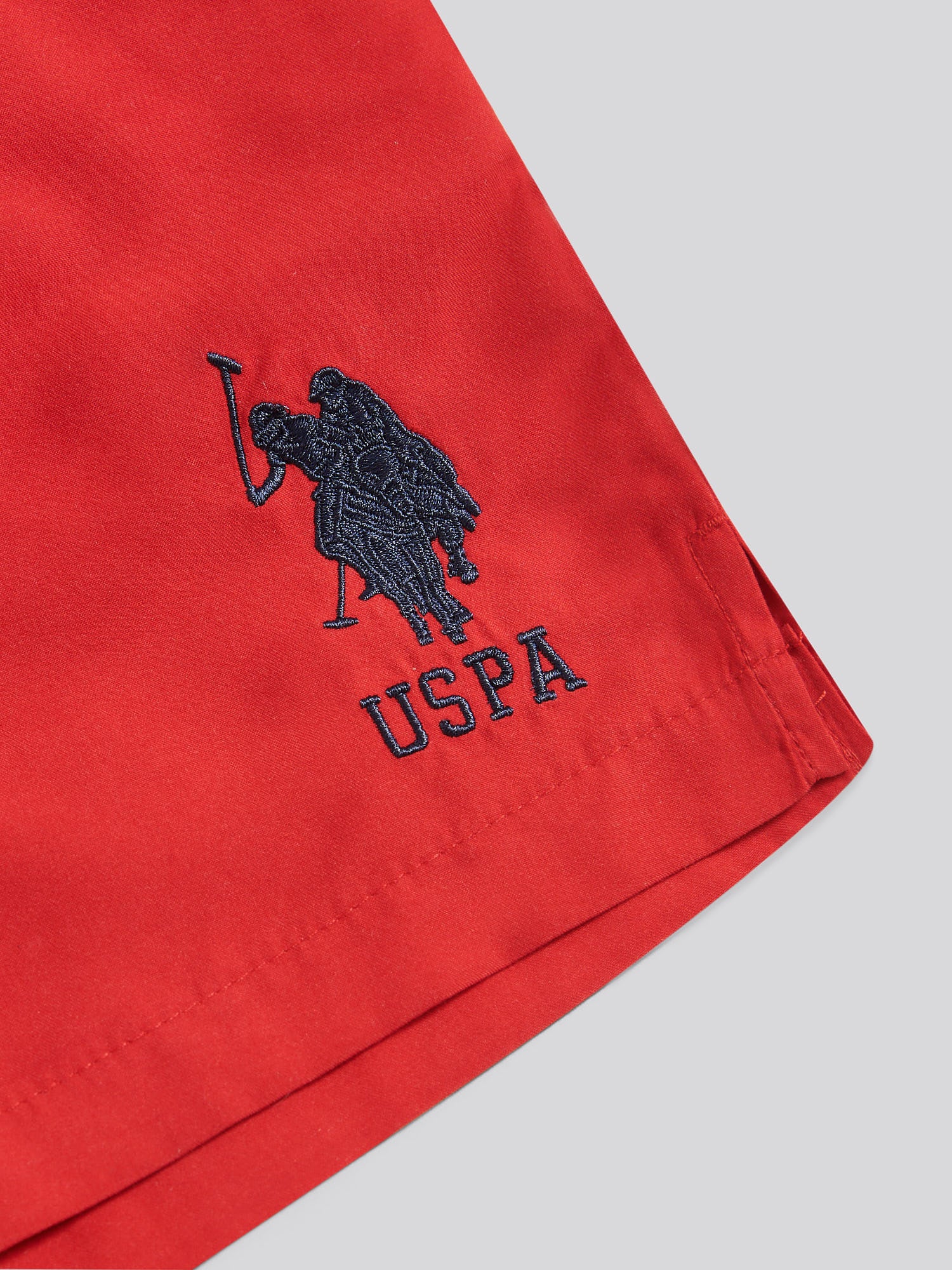 Boys Player 3 Swim Short in Haute Red - Image 7