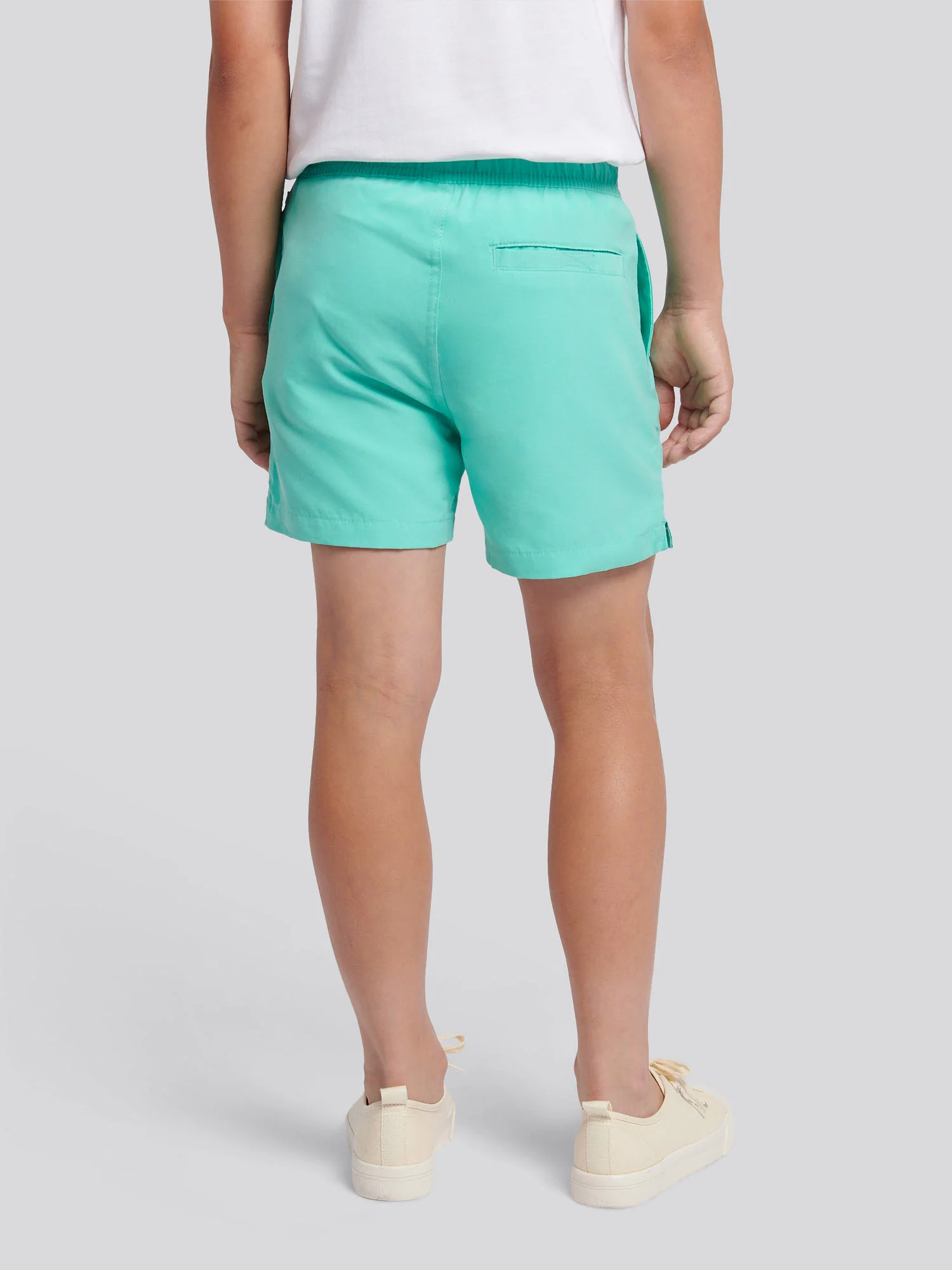 Boys Player 3 Swim Short in Pool Blue - Image 4