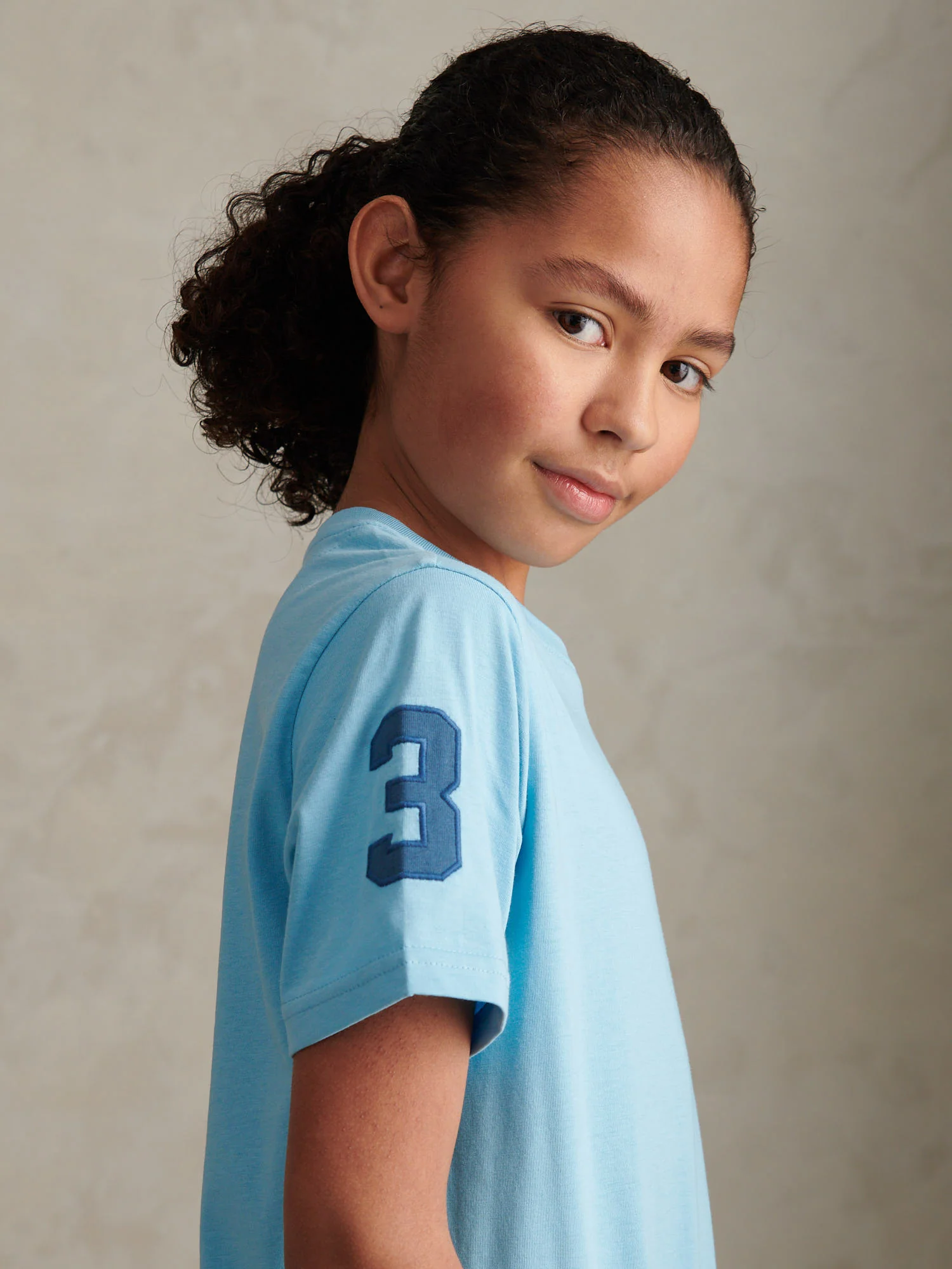 Boys Player 3 T-Shirt Air Blue - Image 2