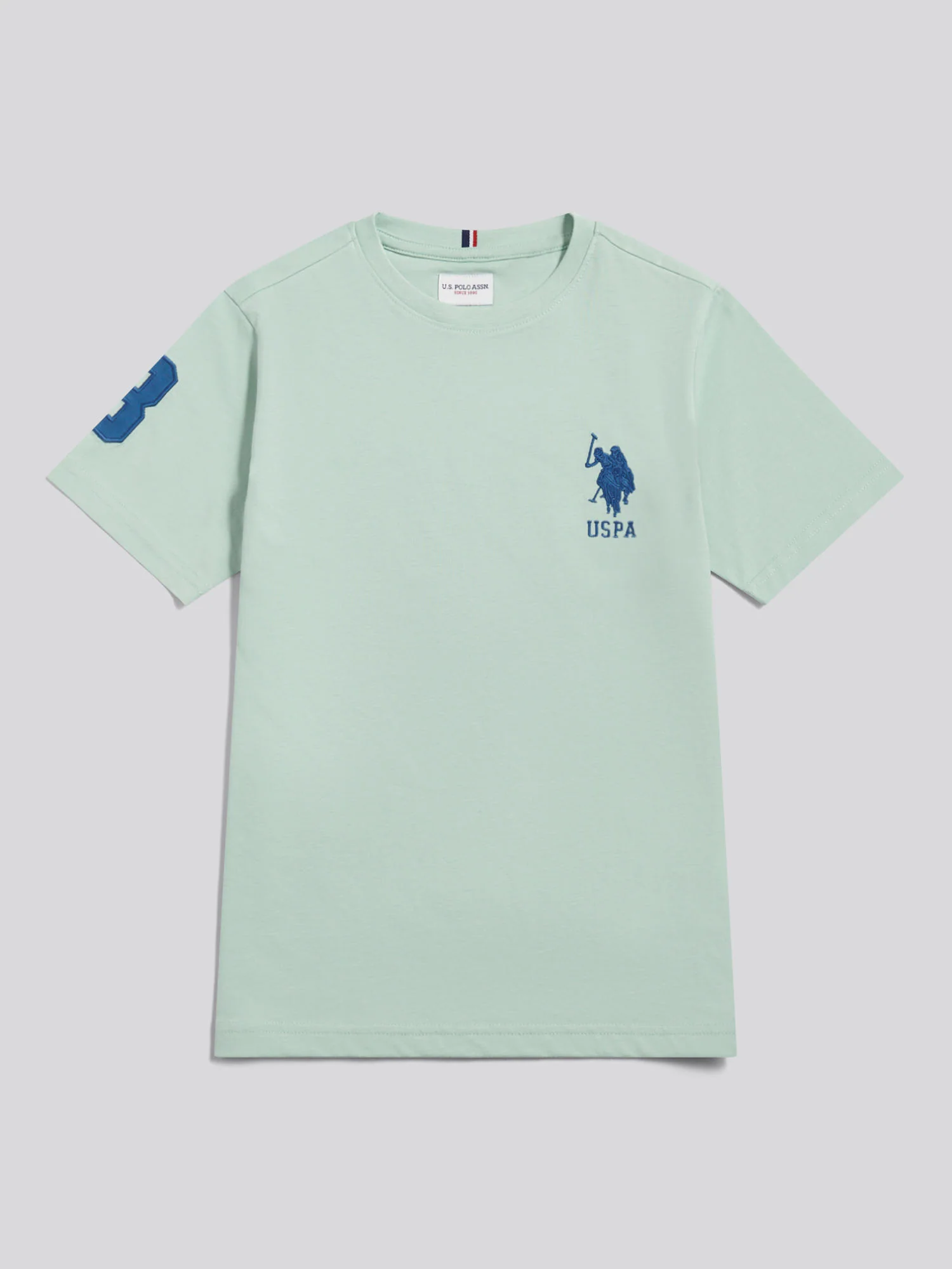 Boys Player 3 T-Shirt Aqua Foam - Image 7