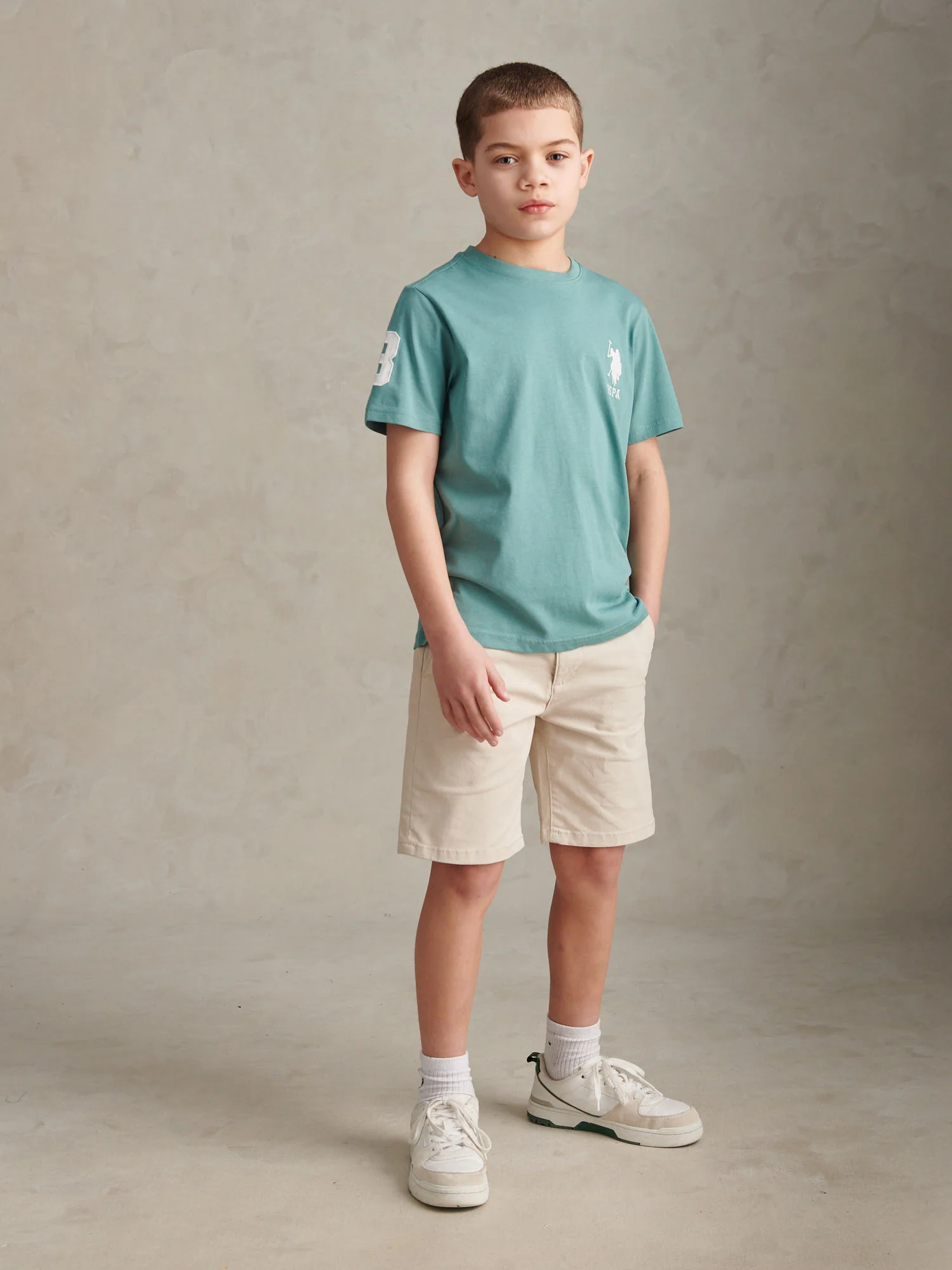 Boys Player 3 T-Shirt Arctic - Image 3