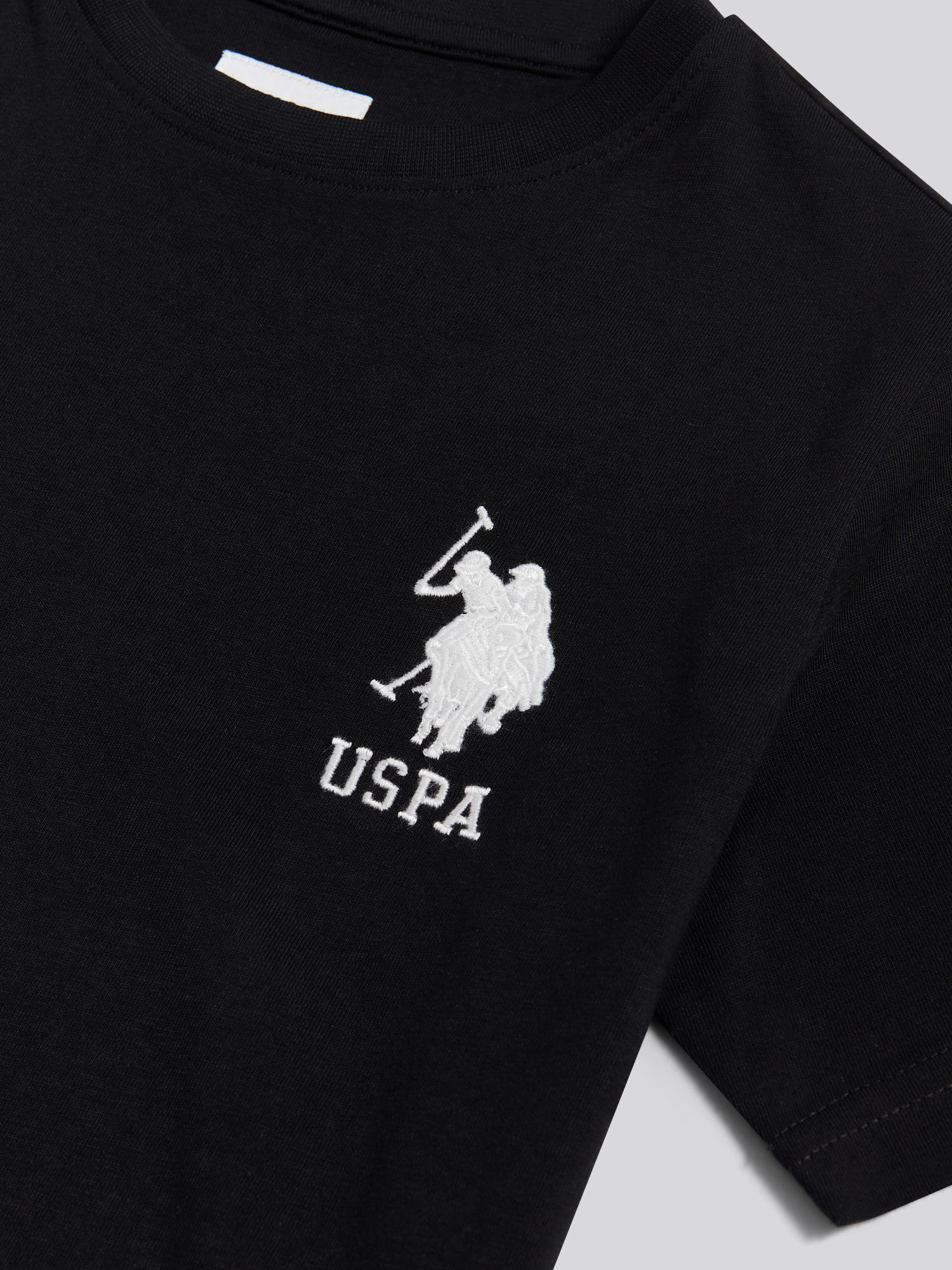 Boys Player 3 T-Shirt Black Bright White DHM - Image 10